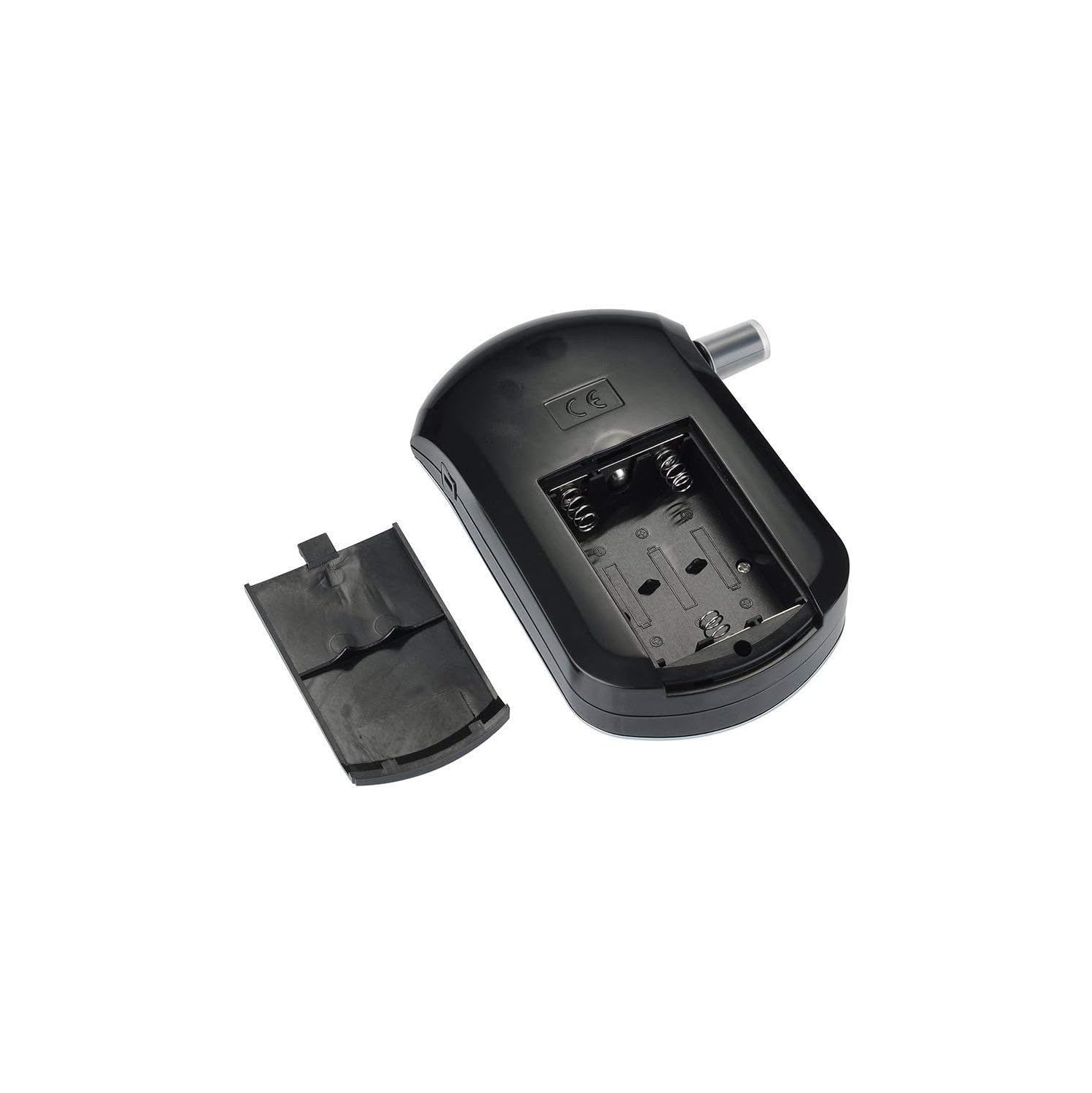 Testeur d'alcool, testeur d'alcool LCD avec 5 porte-cigarettes, analyseur d'alcool portatif rechargeable par USB