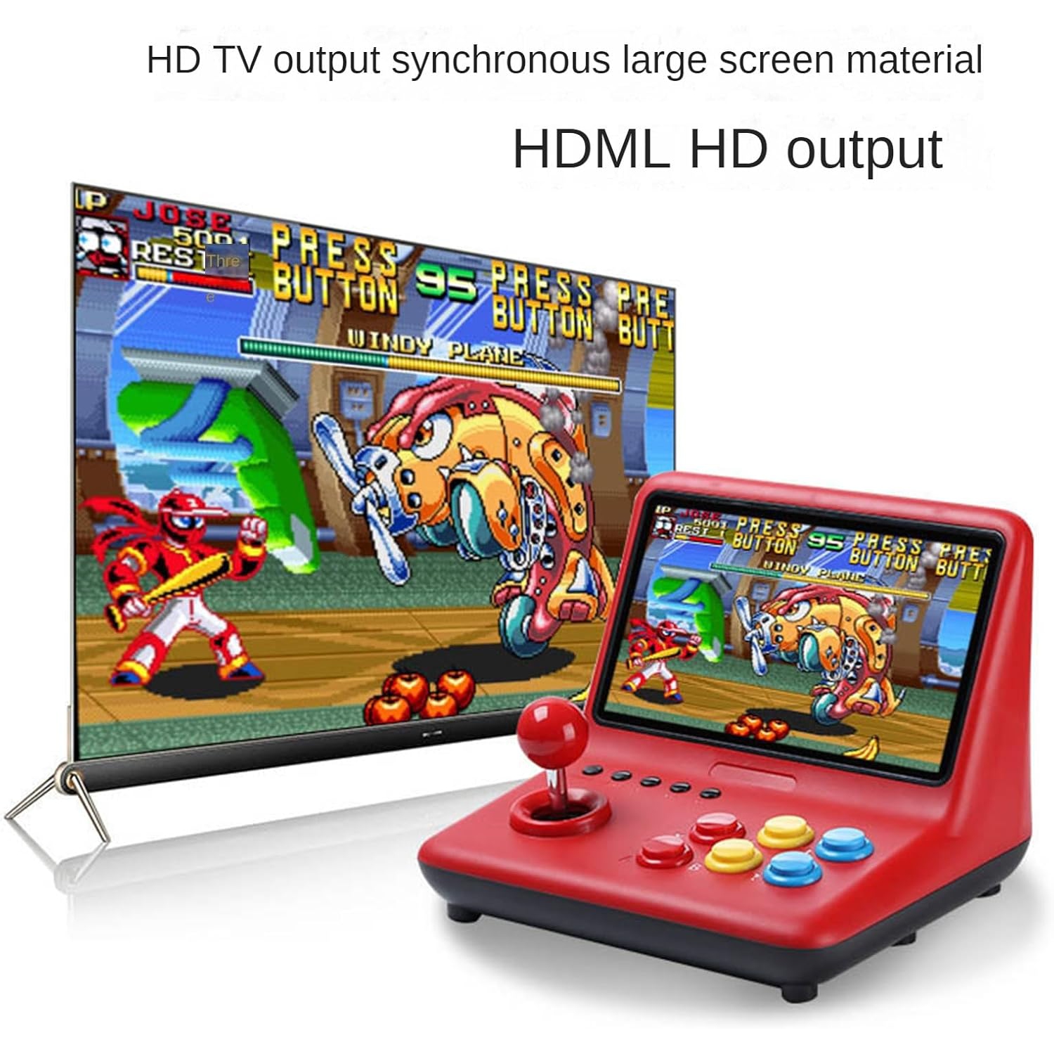 A12 Arcade Joystick Retro Portable Game Console 9-in 64GB