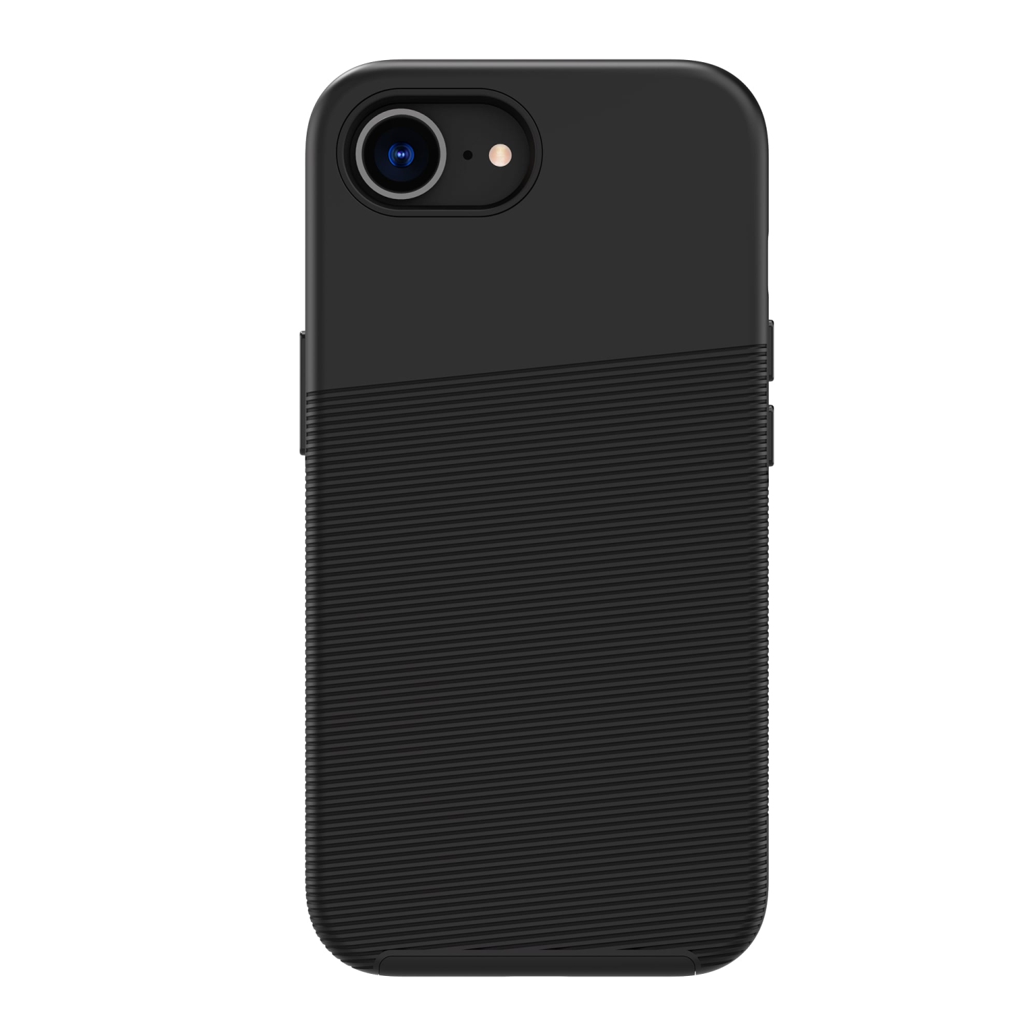 AXS PROTECH Plus Étui élégant double couche anti-choc pour Apple iPhone SE 4 | Noir