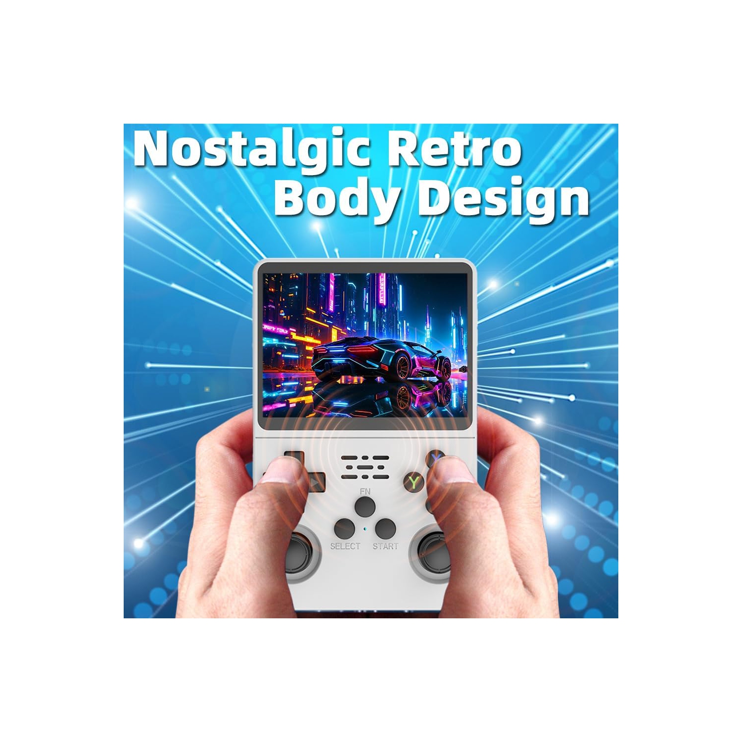 R36S Handheld Game Console 3.5 inch 128GB