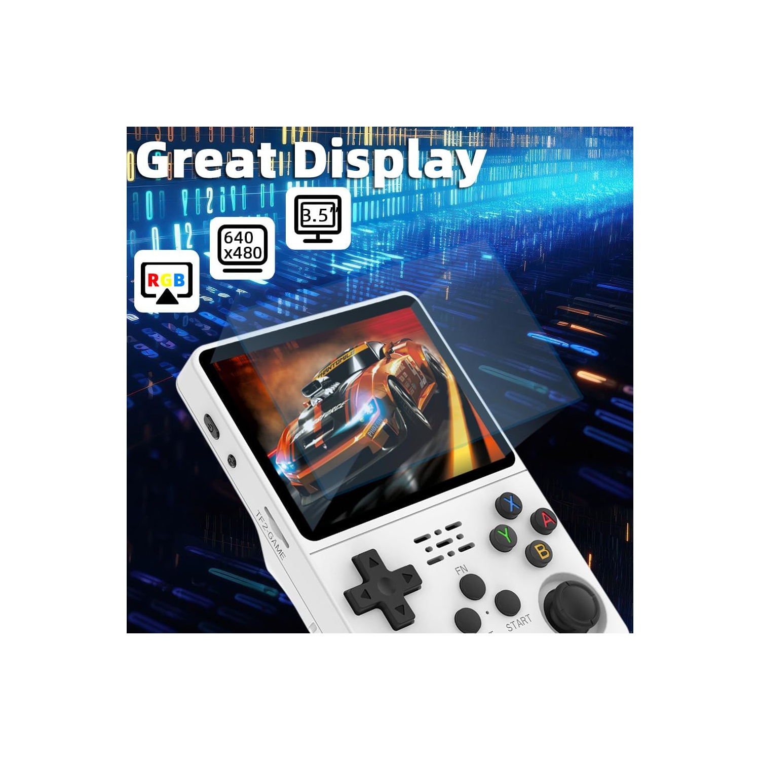 R36S Handheld Game Console 3.5 inch 128GB