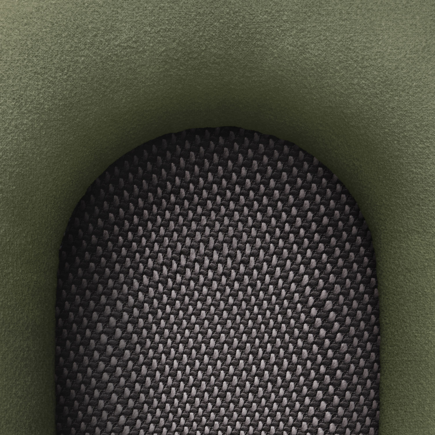 Coussinets d'oreilles en microfibre OnTrac de Dyson - Kaki