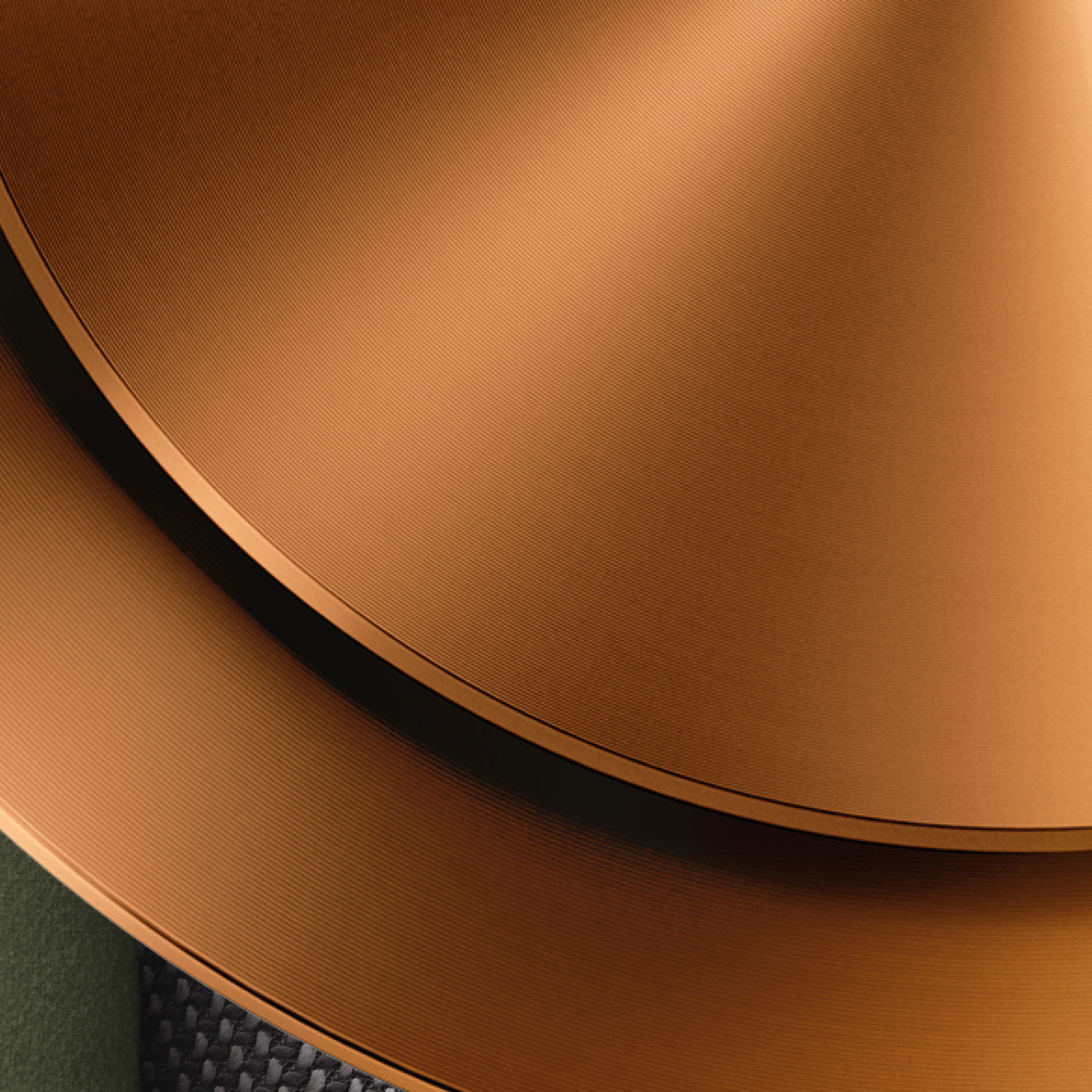 Dyson OnTrac Outer Caps - CNC Copper