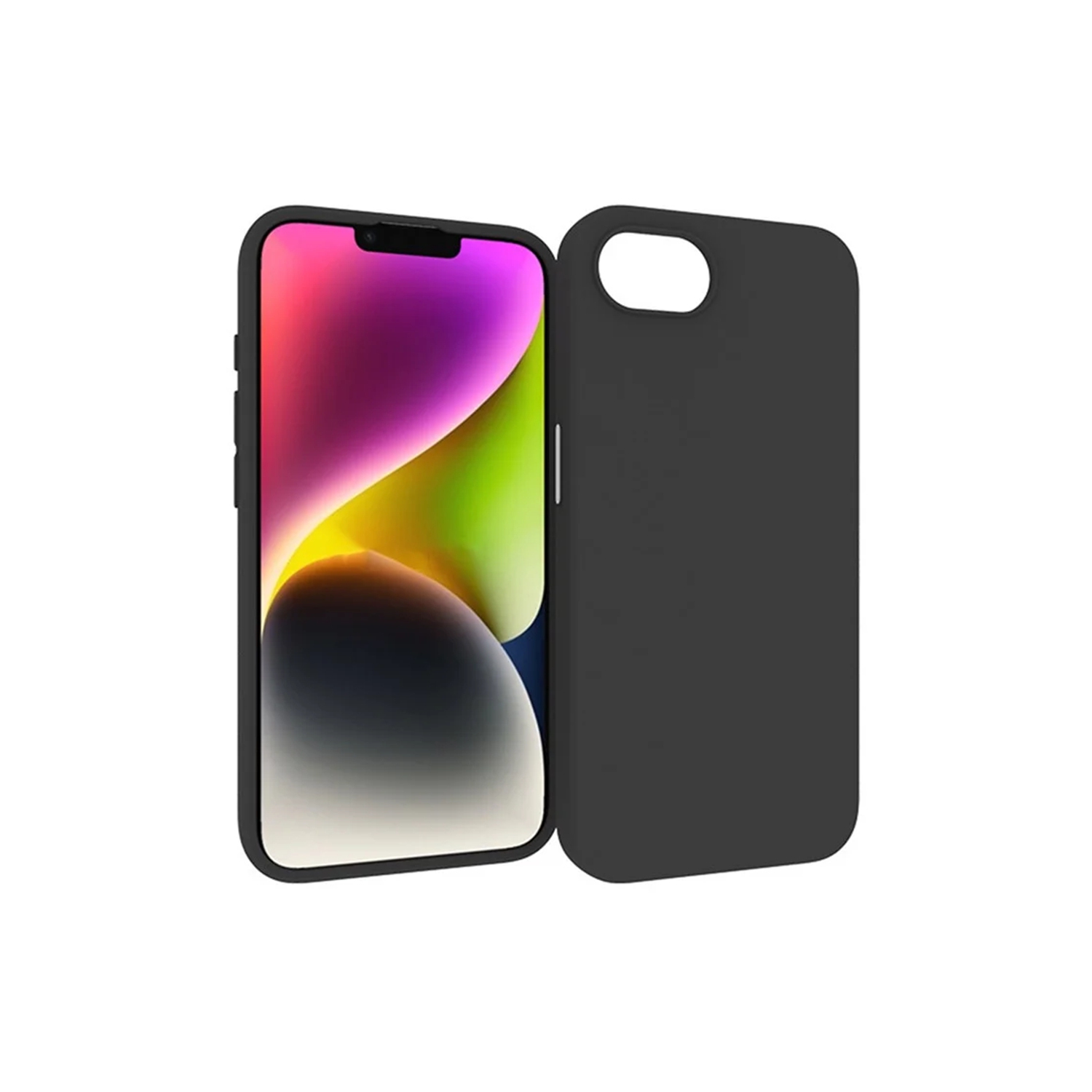 [CS] Étui souple mince en TPU Bumper pour iPhone 16e, noir