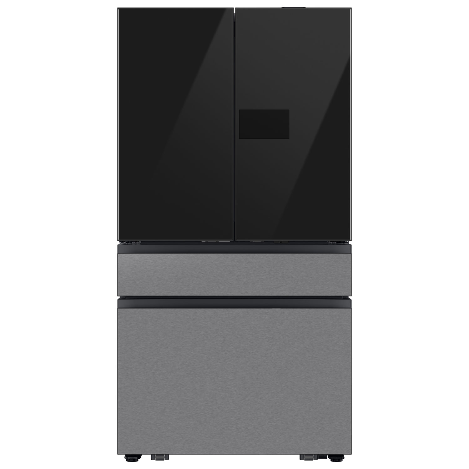 Samsung 36" 28.6 Cu. Ft. French Door Refrigerator w/ Water Dispenser & 9" AI Home Screen (RF90F29BECRAA) - SS