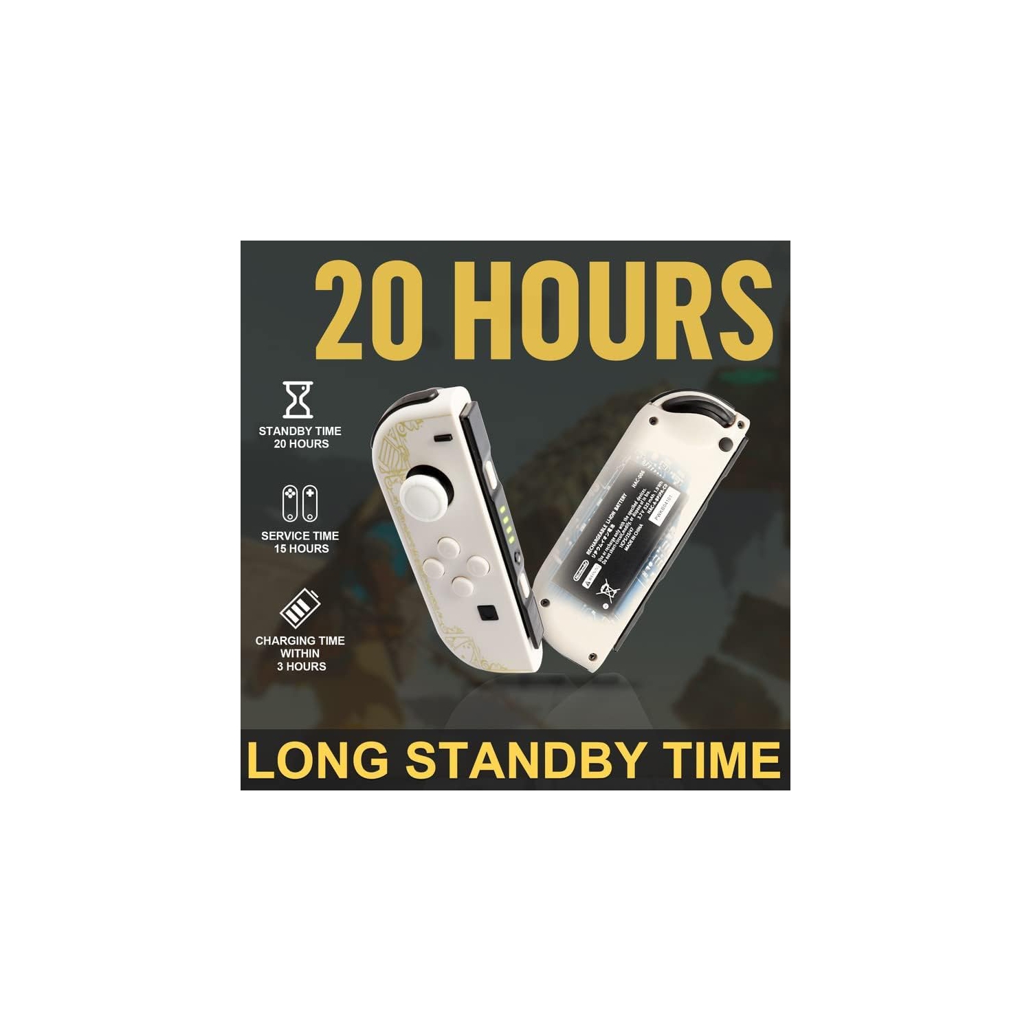 Manette Switch pour Nintendo Switch à double vibration/réveil/contrôle du mouvement