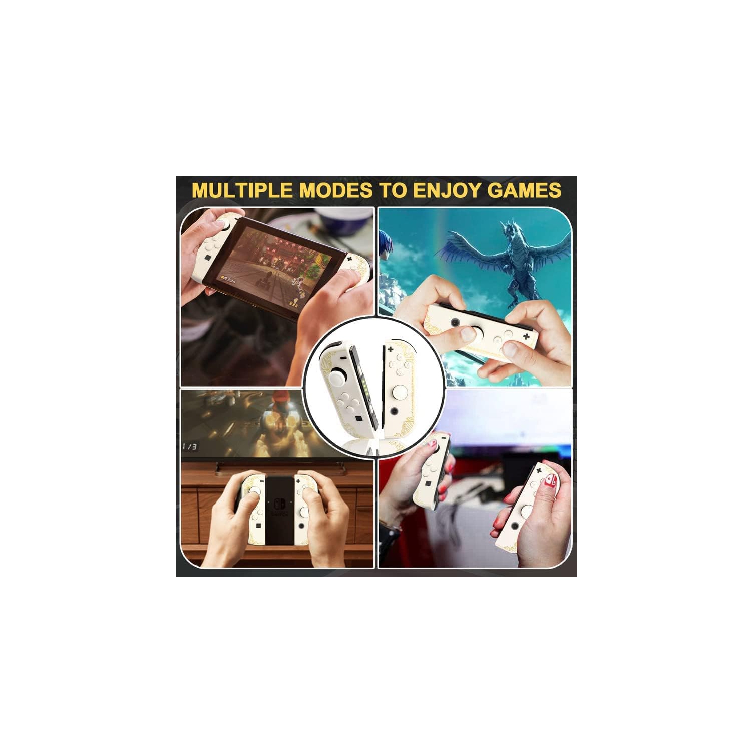 Manette Switch pour Nintendo Switch à double vibration/réveil/contrôle du mouvement