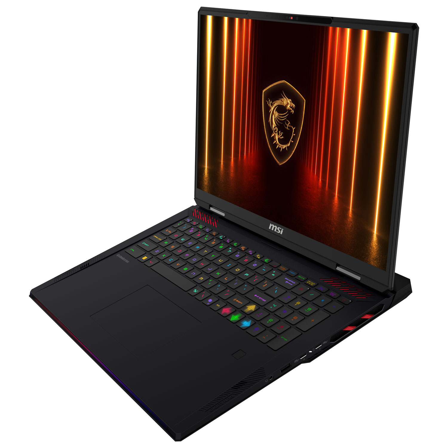 Portable de jeu de 18 po Raider 18 HX de MSI - Noir minuit
