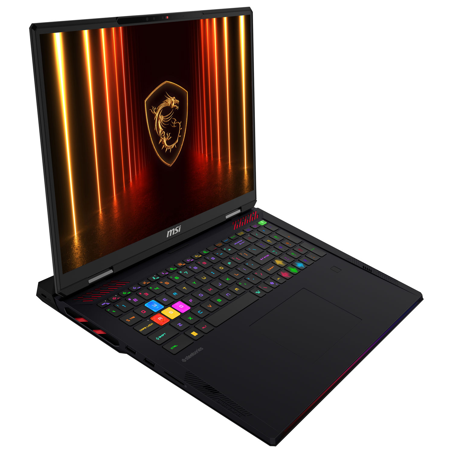 Portable de jeu de 18 po Raider 18 HX de MSI - Noir minuit