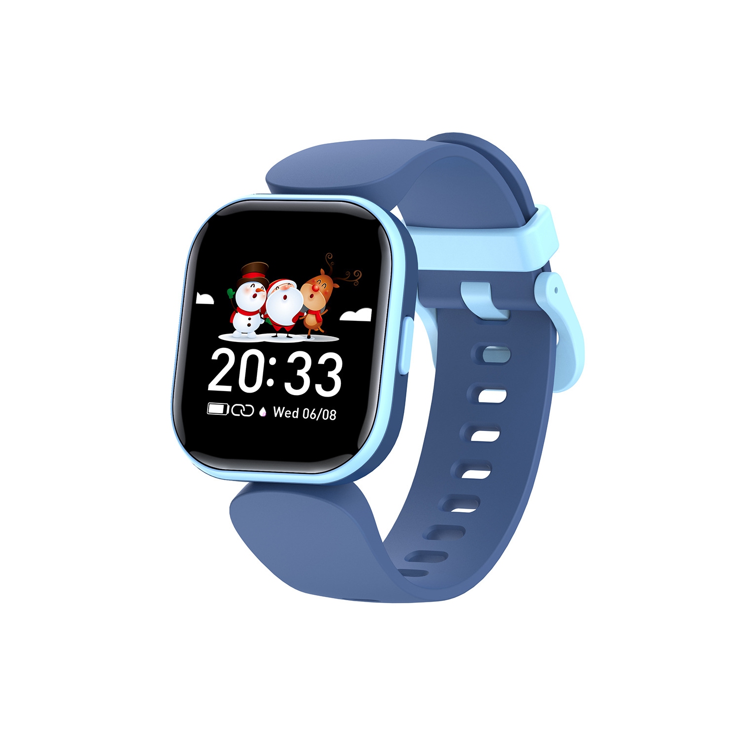 Kids Smart Watch for Boys Girls,Fitness Activity Tracker, Heart Rate Sleep Monitor, Pedometer,Alarm Clock, Kids Smartwatch-Blue