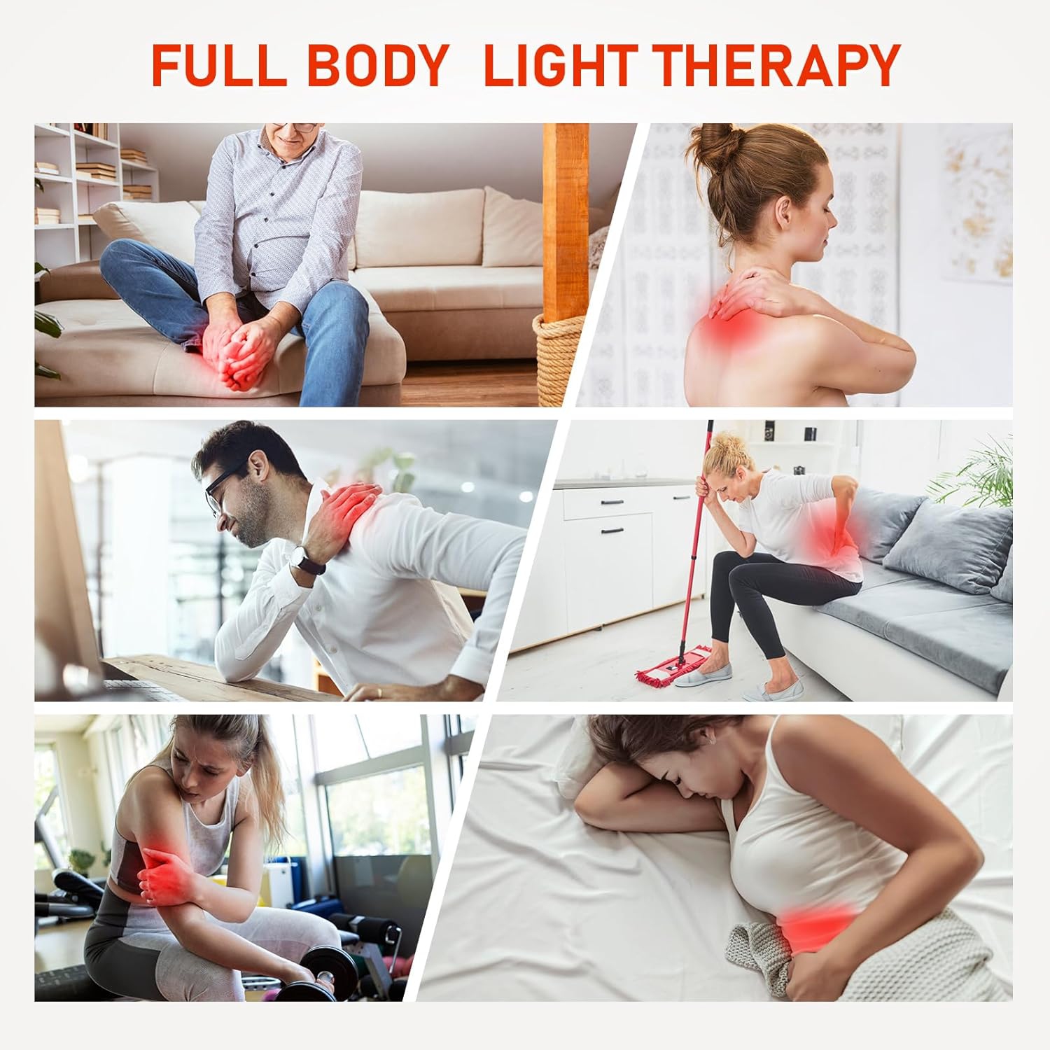 Red Light Therapy for Face,Red Light Therapy Lamp for Pain Relief,Infrared Light Therapy for Body,660nm 850nm Red Light Therapy Device Skin Care