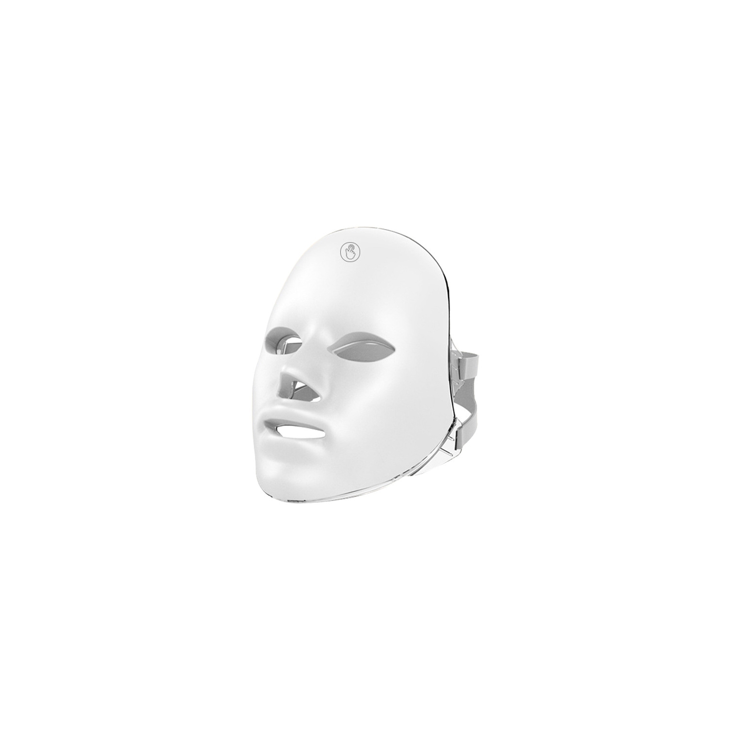 Masque thérapeutique à lumière rouge pour le visage,Masque léger 7 couleurs,Masque facial LED usage domestique,Masque facial portatif rechargeable