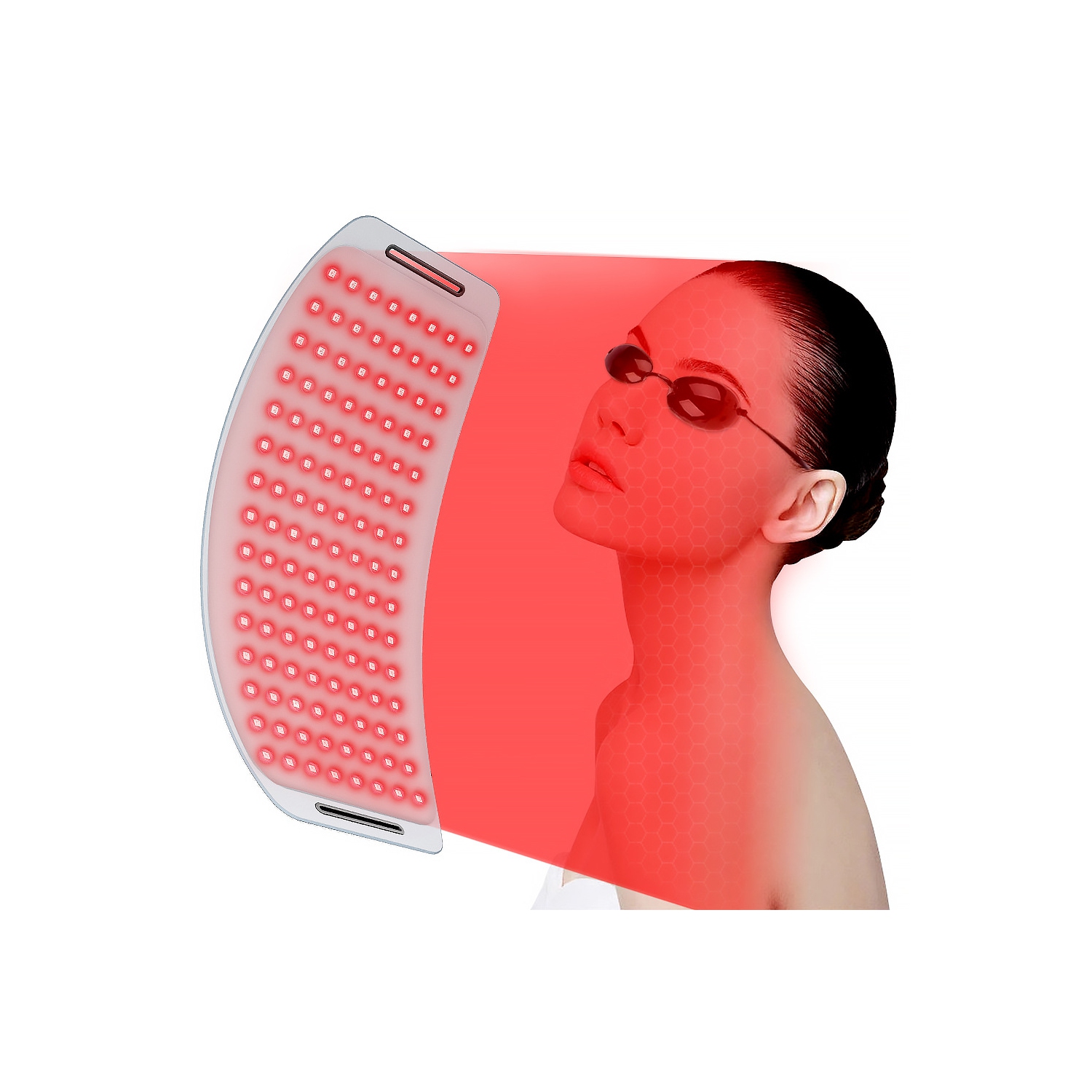 Red Light Therapy Belt for Body,Cordless Near Infrared Light Therapy Waist Pad for Pain Relief & Skin Care,LED Light Therapy Wrap for Muscle Shoulder
