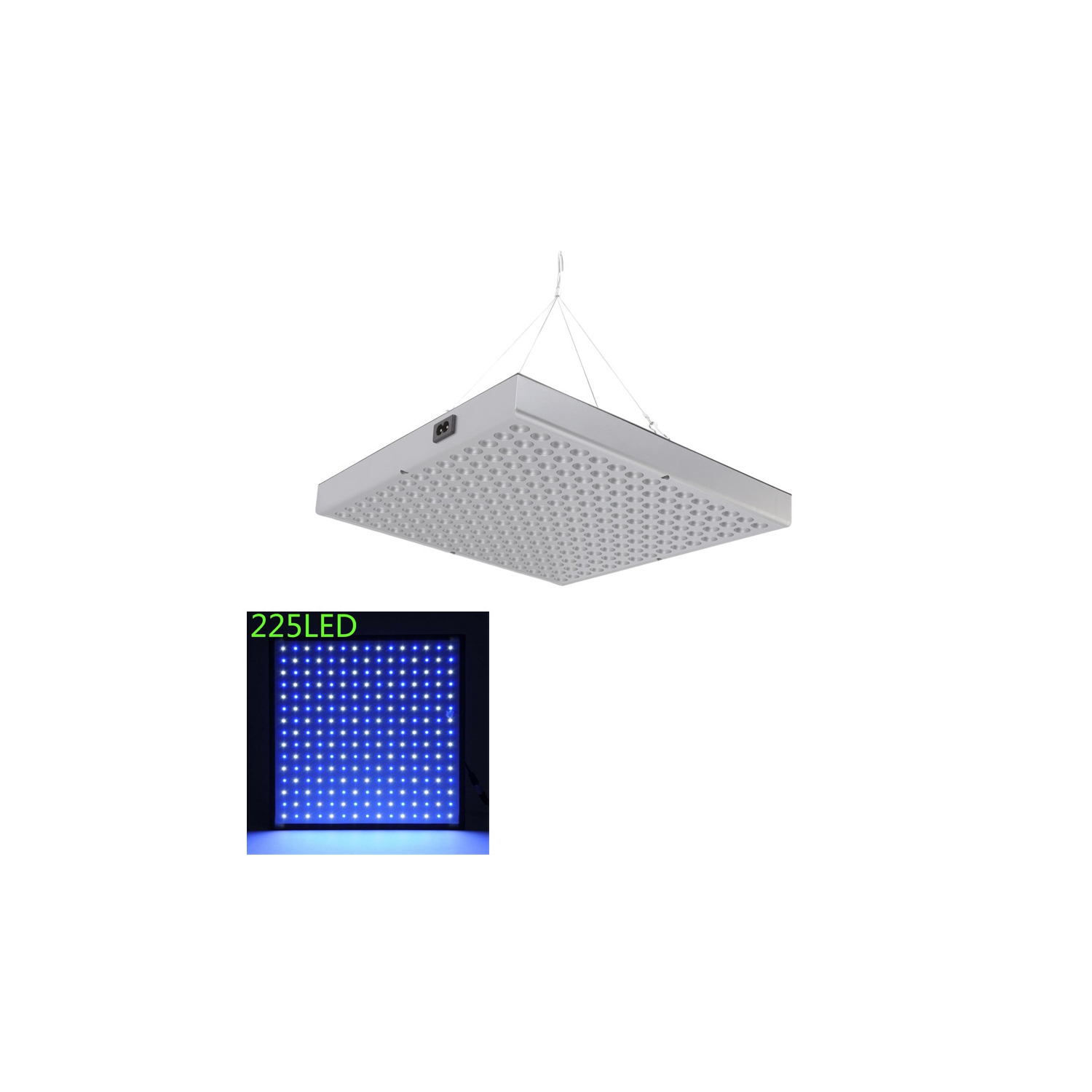 Full Blue Light 460nm Tanning Lamp 225 LEDs Tanning Lamp 45W Skin Tanning Lamp LED Light Therapy Lamp