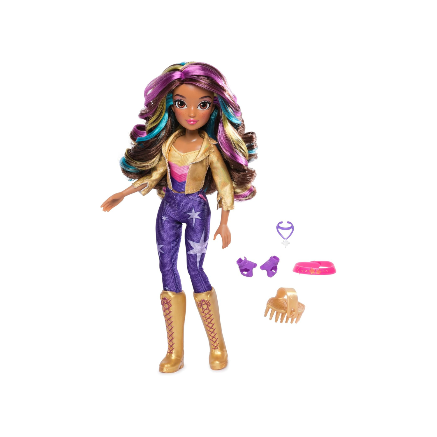 Unicorn Academy, Sophia Doll with 6 Accessories, 9.5”, Dolls & Unicorn Toys for Girls Ages 4 and up