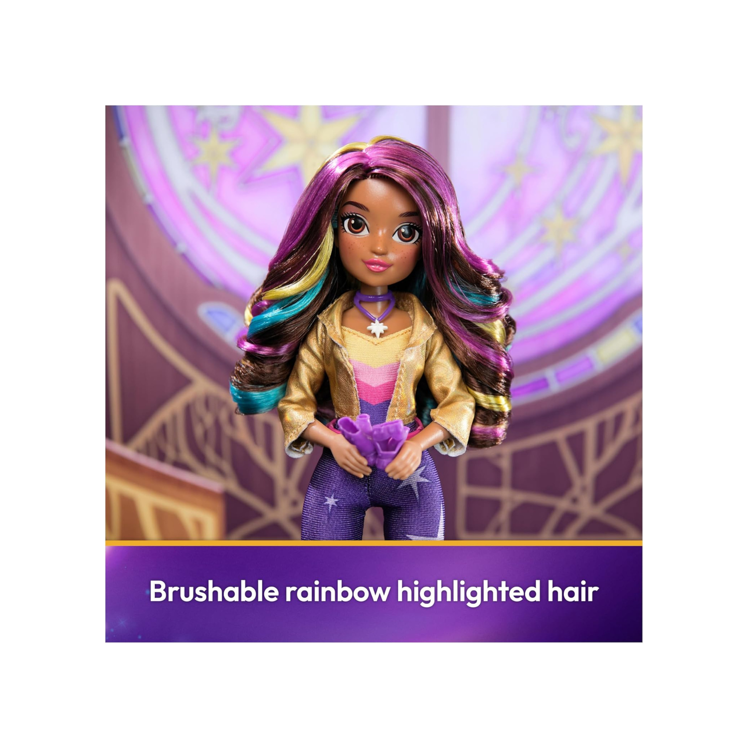 Unicorn Academy, Sophia Doll with 6 Accessories, 9.5”, Dolls & Unicorn Toys for Girls Ages 4 and up