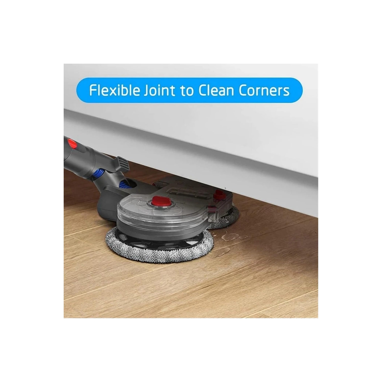 VGI Electric Mop Head Attachment for Dyson V12 Slim Vacuum Cleaner with Removable Water Tank