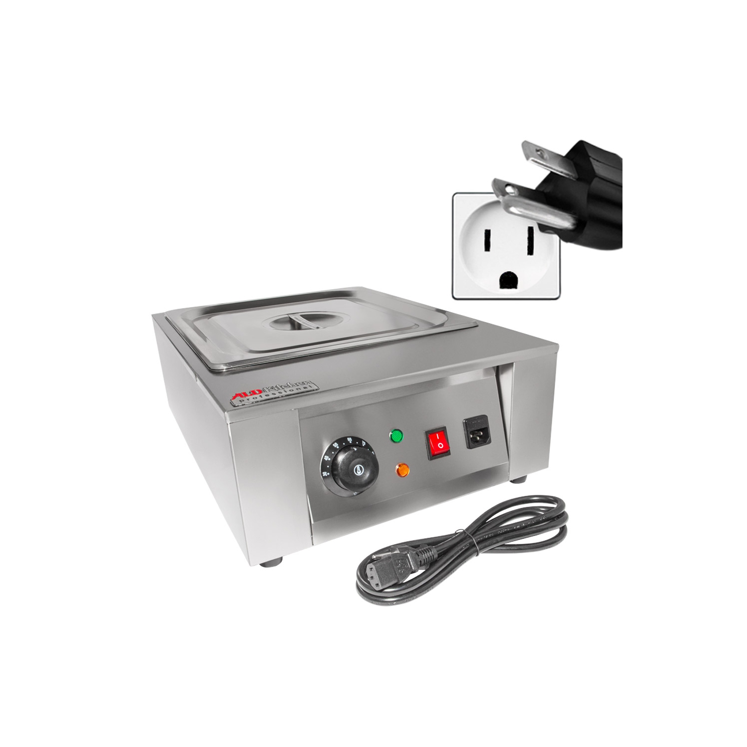 A-C2002-1 Machine à fondre le chocolat | Utilisation de la maison ou de la boulangerie | Acier inoxydable | Commande manuelle | Réservoir 1 |