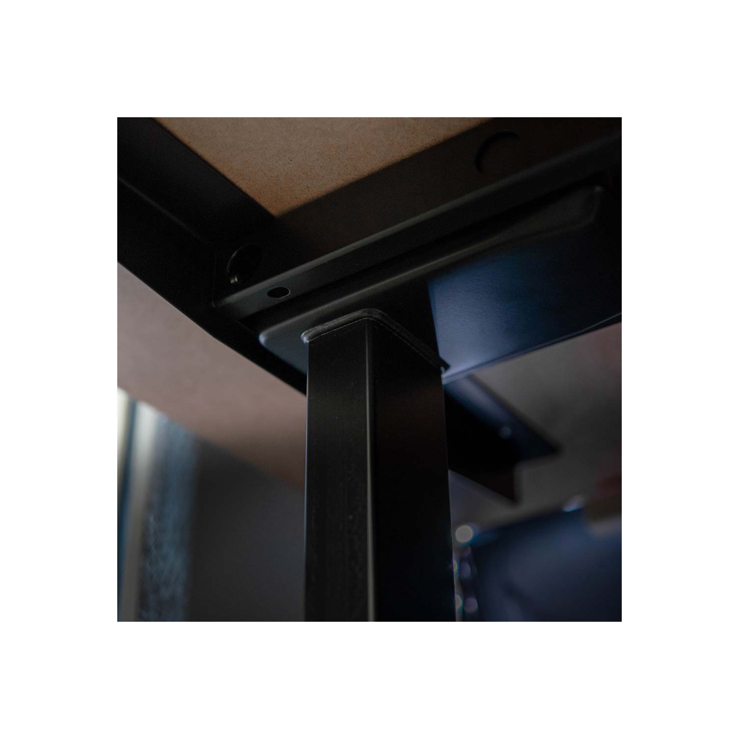 MotionGrey L Shape-Triple Motors Standing Desk with Memory Settings -71"x65" White Top White Frame- Adjustable Sit-Stand Computer Table for Home,