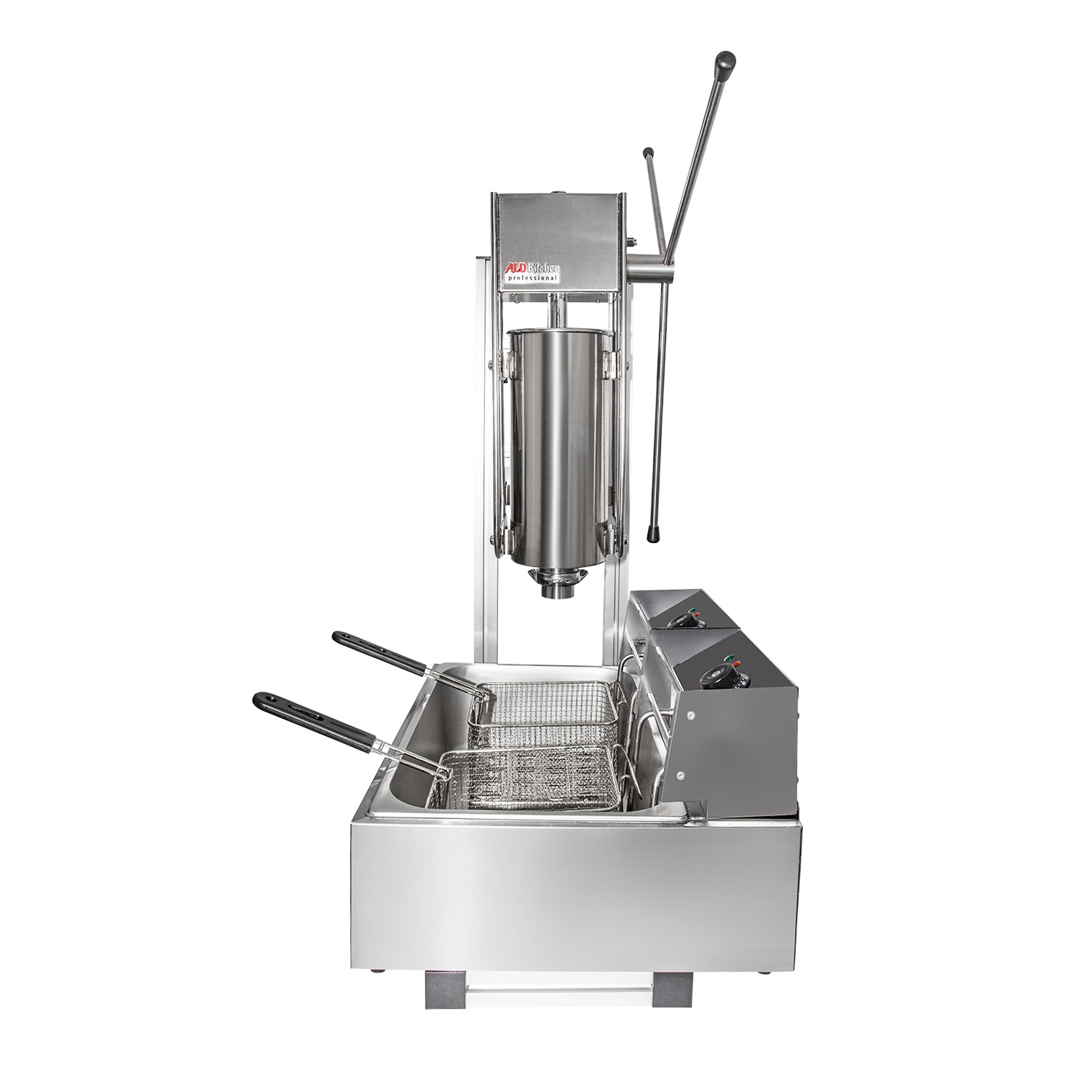 A-TG5LF Churro Maker Machine | Manual | Deep Fryer | 5L Capacity | 110V