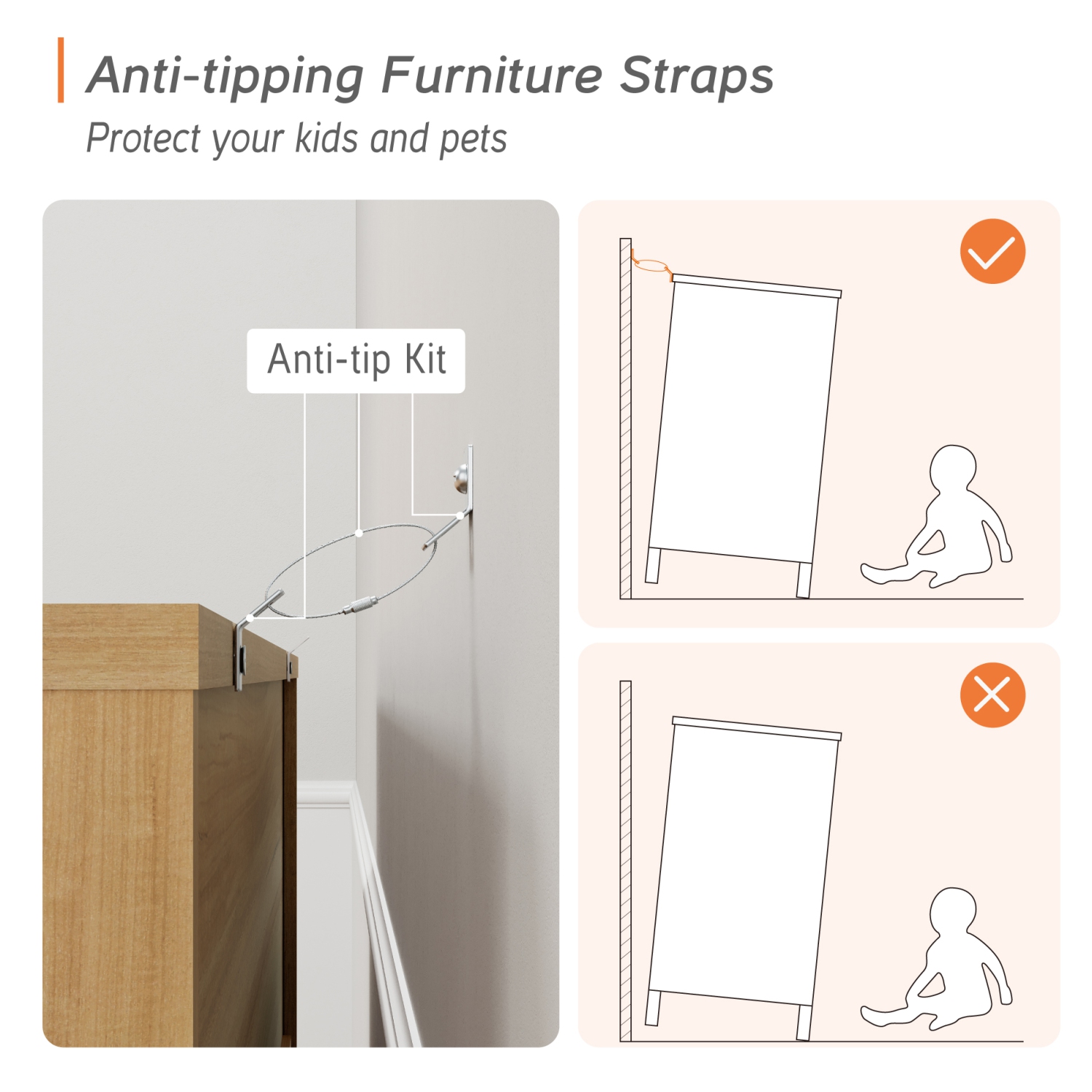 Buffet cannelé WAMPAT, armoires de rangement de cuisine de 61,6 po avec 4 portes et tablettes, armoire d'appoint moderne Coffee Bar, bahut en