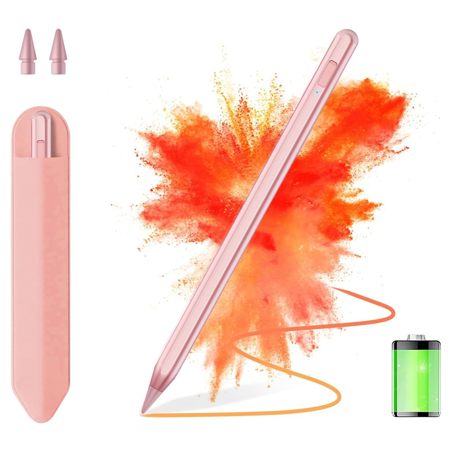 Stylus Pen for iPad 9th Gen, 10th Gen, iPad Pencil for iPad(2018-2022), iPad Air 3/4/5, iPad Mini 5/6th, iPad 6/7/8th, Pad Pro11/iPad Pro12.9