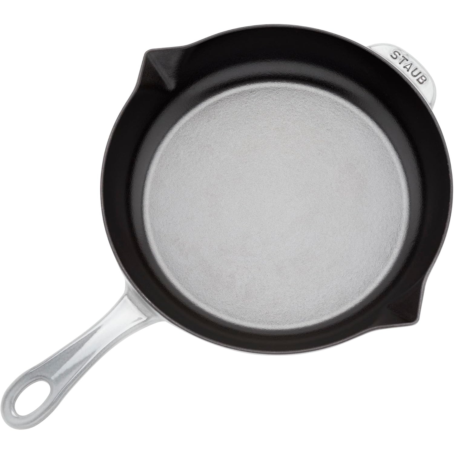 Staub Cast Iron 10-inch Fry Pan - Graphite Grey, Made in France