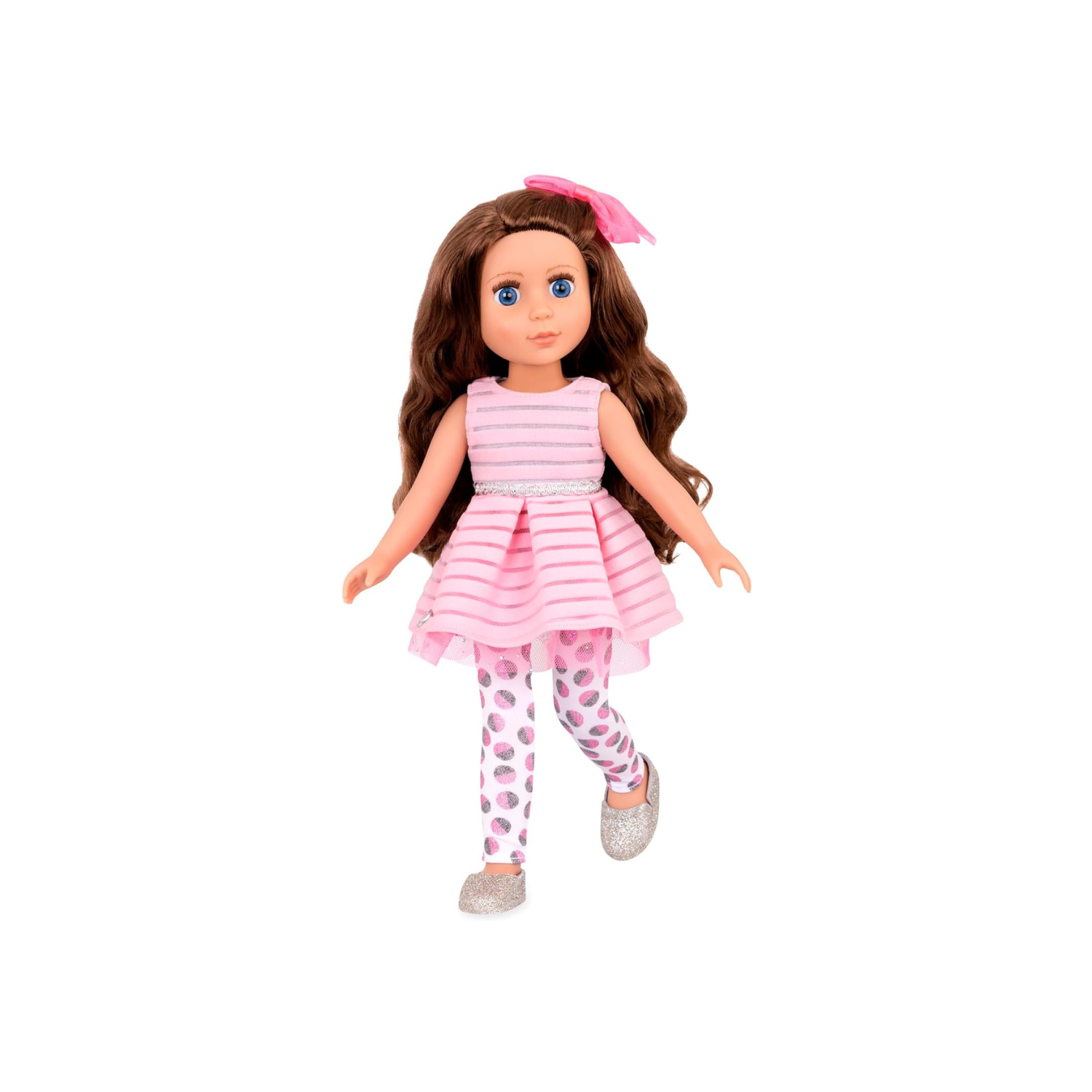 Glitter Girls - Bluebell 14-inch Poseable Fashion Doll - Dolls for Girls Age 3 & Up,Pink,