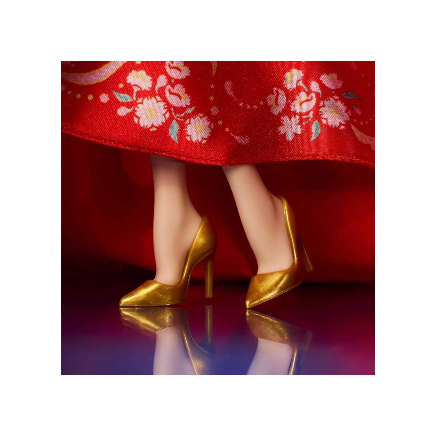 Barbie Lunar New Year Doll Wearing Qipao Dress with Plum Blossom Prints & Golden Accessories, Barbie Signature Collection