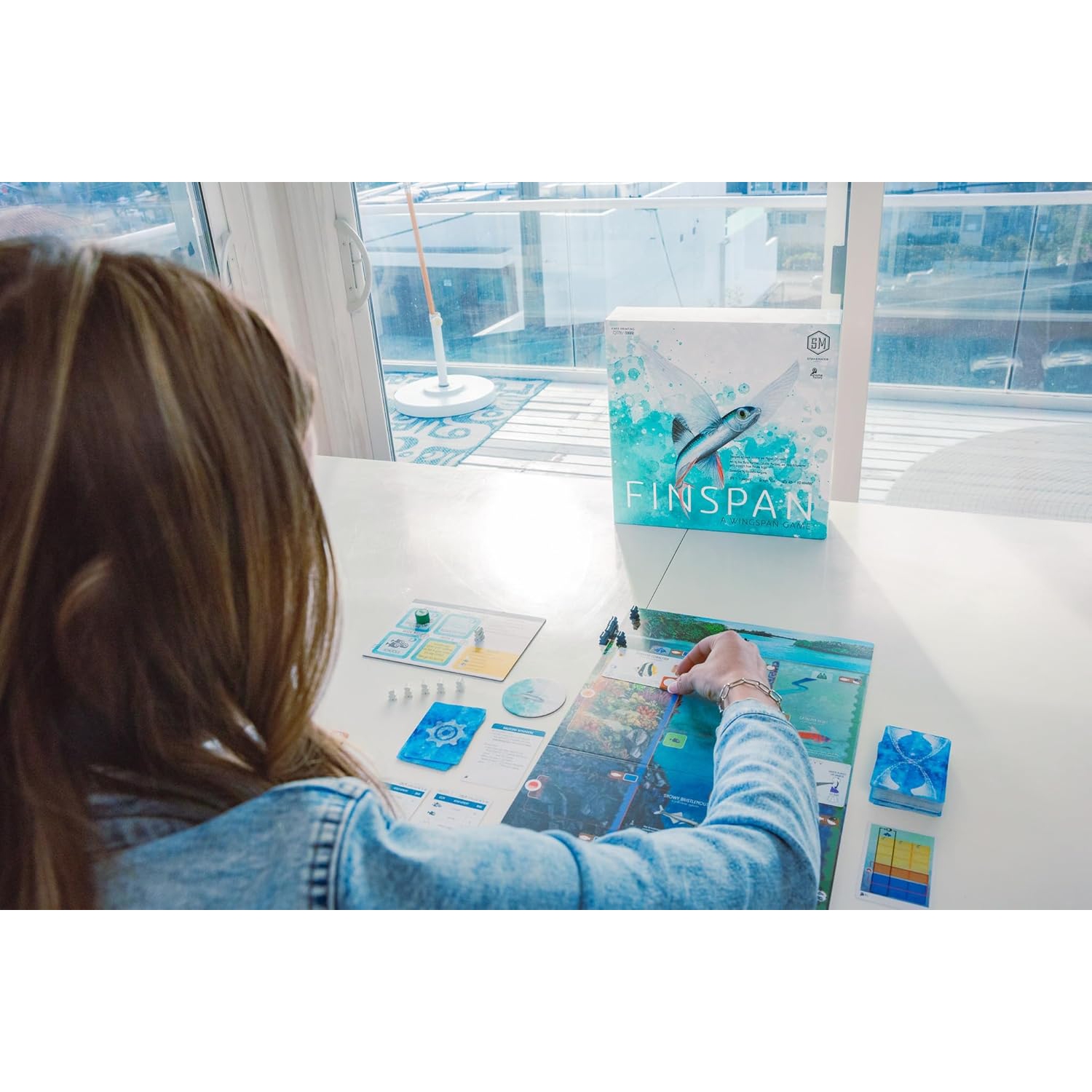 Stonemaier Games: Finspan - A Wingspan Game by David Gordon & Michael O’Connell | A Relaxing Strategy Board Game About Collecting Fish for Adults and