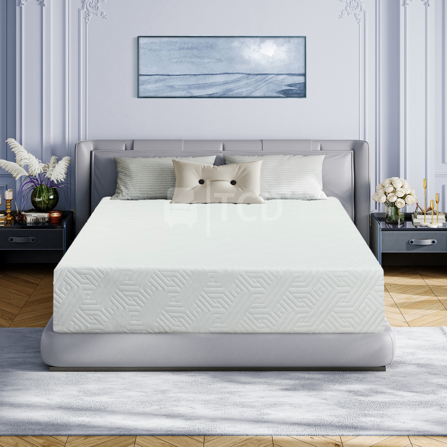 Exclusivité de Best Buy – Matelas en mousse de gel mi-ferme ergonomique certifiée Ortho Relief semi-ferme de 10&nbsp;po série Value