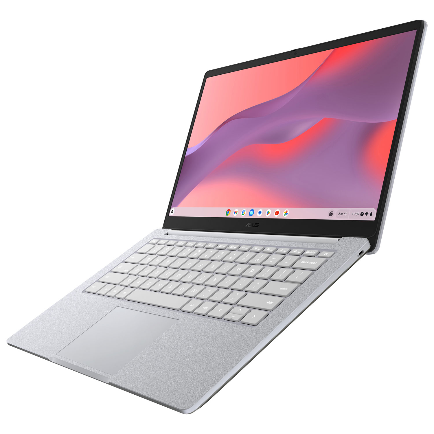 Chromebook de 14 po CX14 d'ASUS avec 3 mois de forfait Google AI Pro - Gris pur
