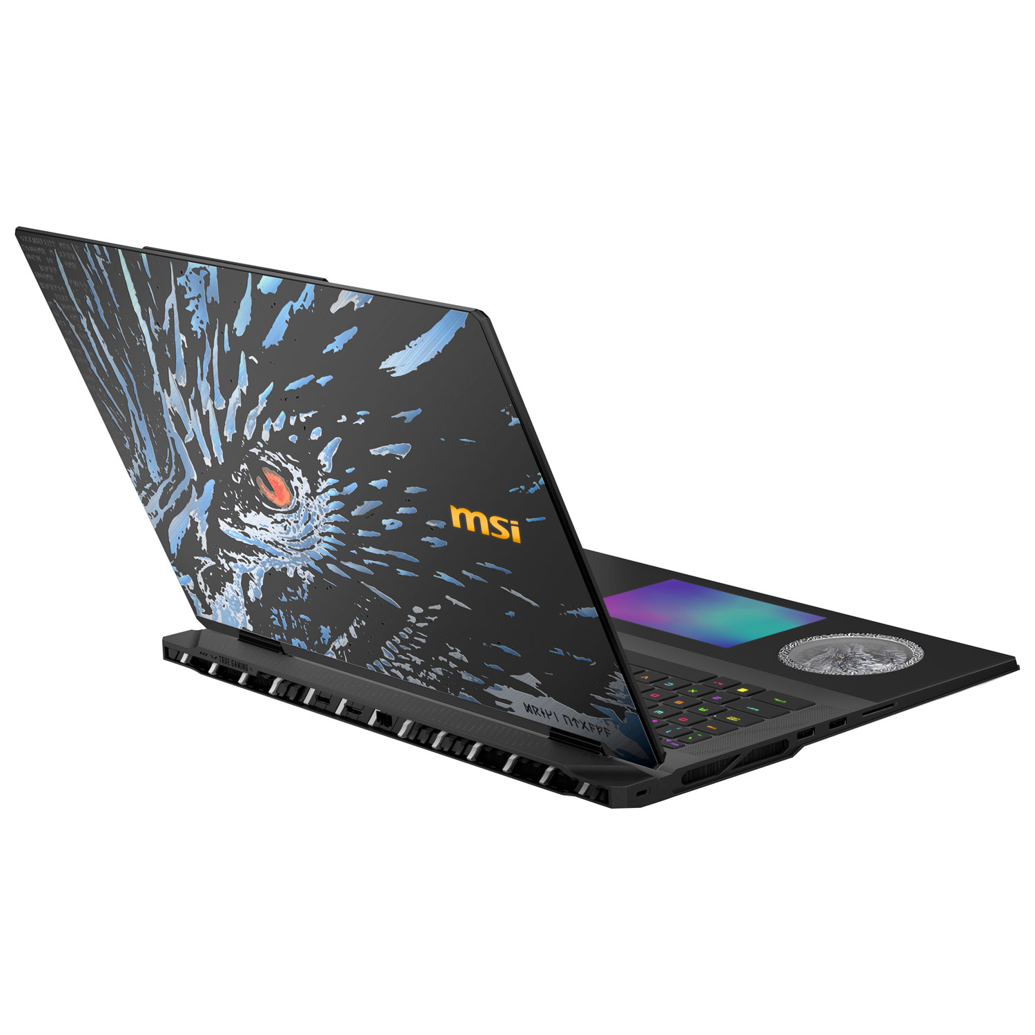 Portable de jeu Titan 18 HX Dragon Edition Norse Myth de 18 po de MSI
