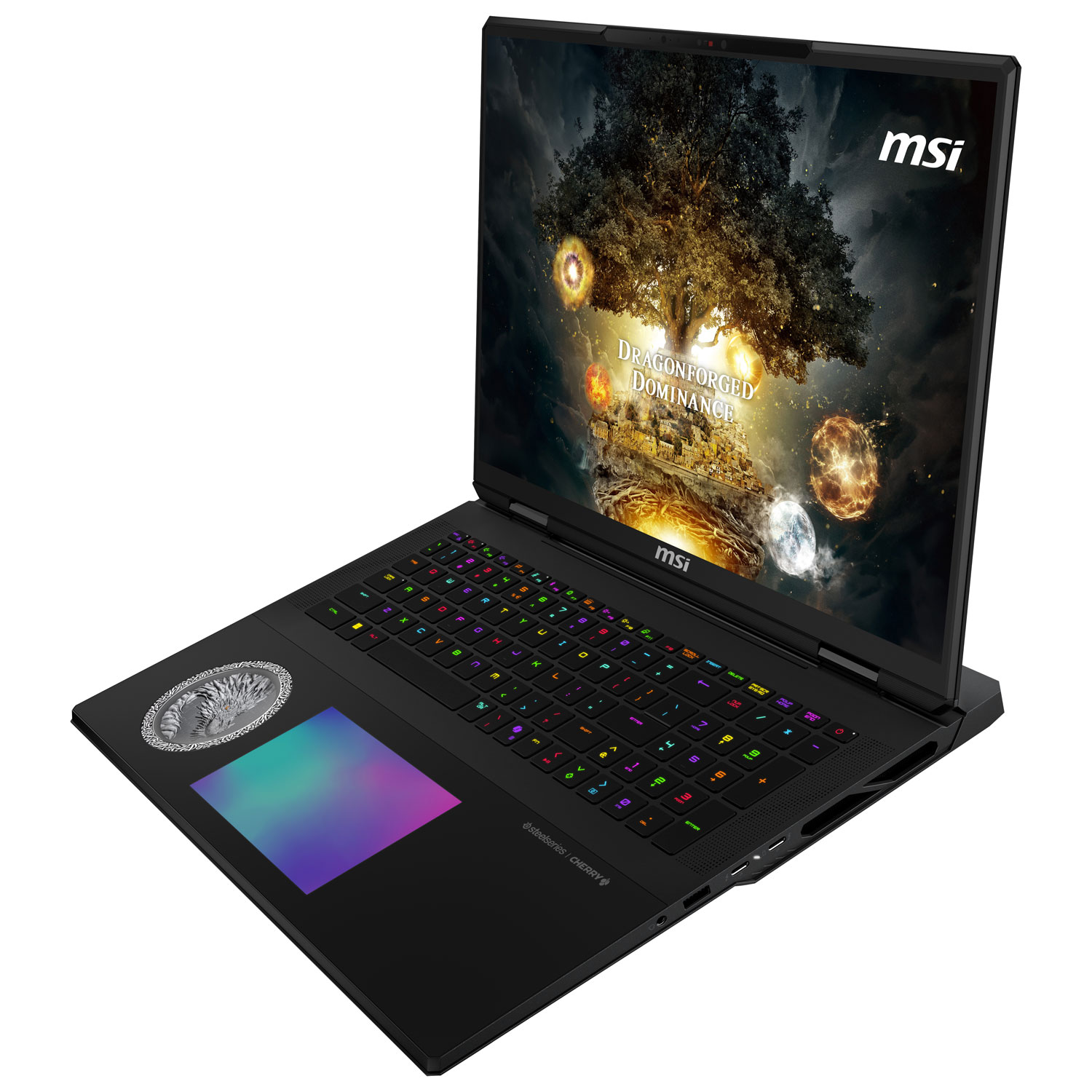 Portable de jeu Titan 18 HX Dragon Edition Norse Myth de 18 po de MSI