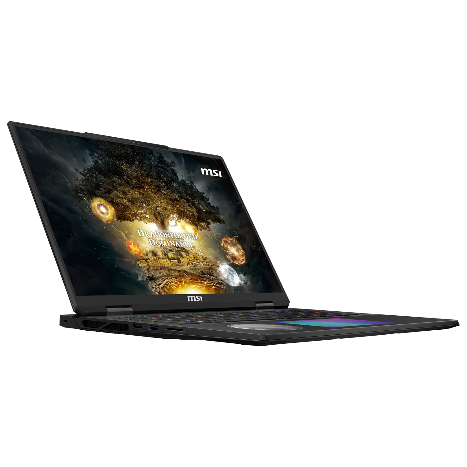 Portable de jeu Titan 18 HX Dragon Edition Norse Myth de 18 po de MSI