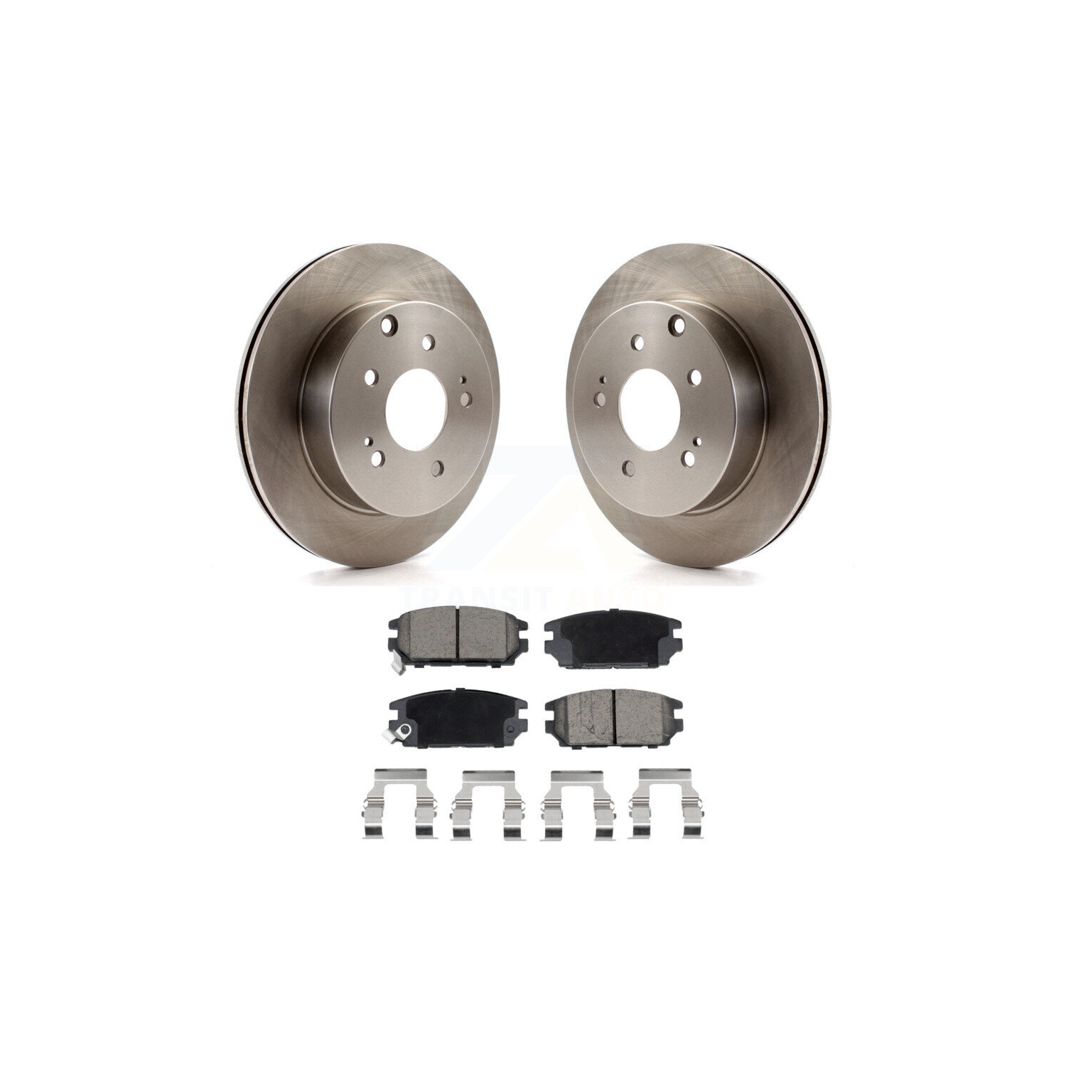 Rear Disc Brake Rotors And Ceramic Pads Kit For Mitsubishi Eclipse Galant K8C-103715