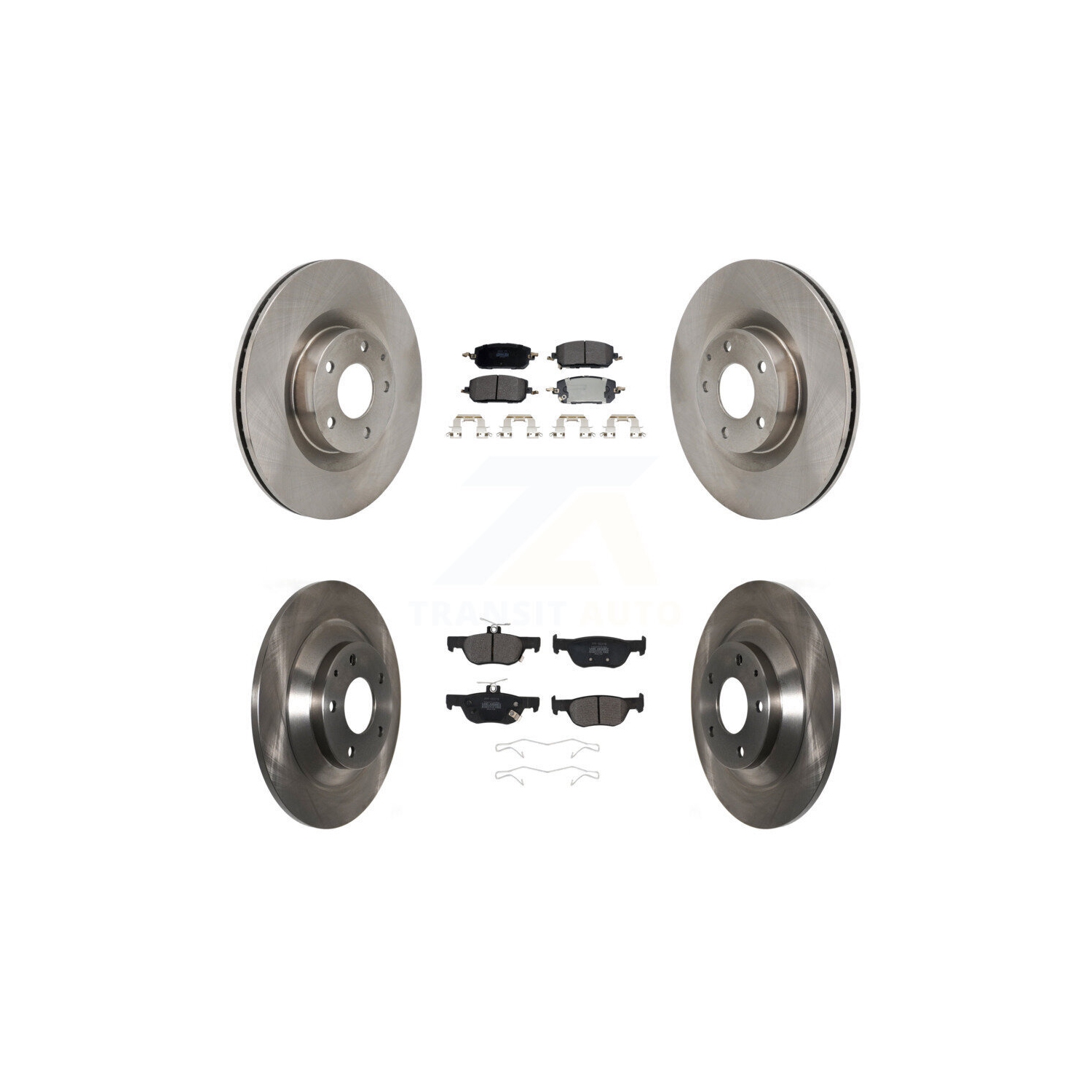 Disques de frein arrière avant et plaquettes semi-métalliques pour Mazda MX-30 EV K8F-104207 2022-2023