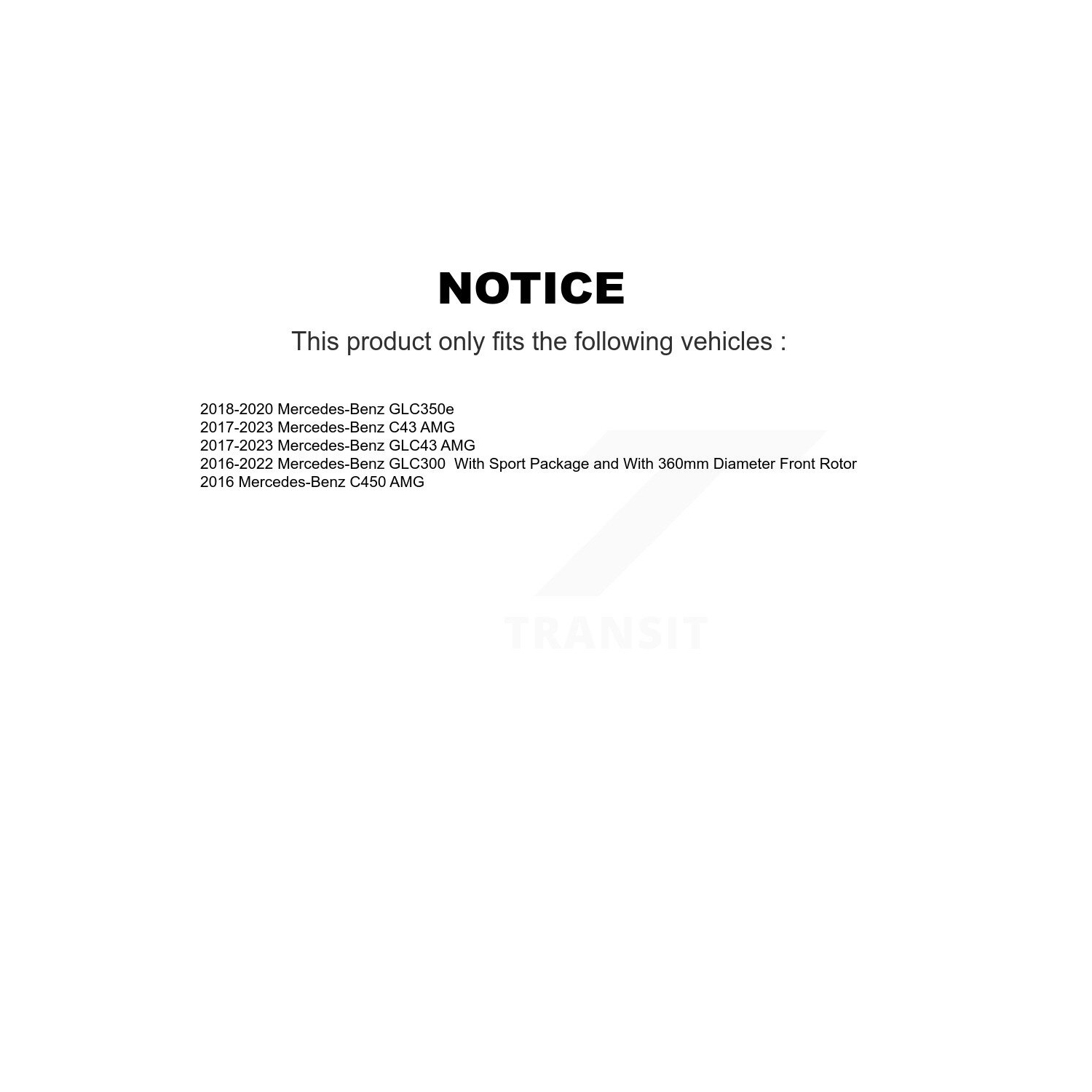 Front Rear Coated Disc Brake Rotor Kit For Mercedes-Benz GLC300 C43 AMG GLC43 C450 GLC350e KG-101892