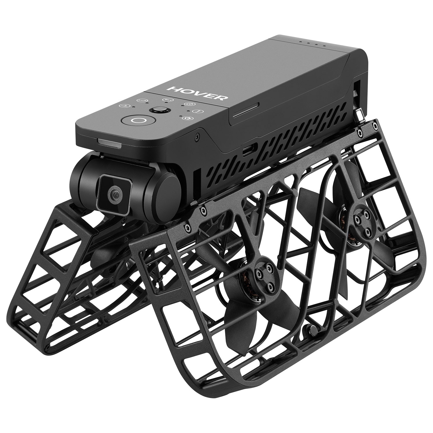 HoverAir X1 Quadcopter Drone Combo with Camera, Extra Battery & Charging Hub - Black