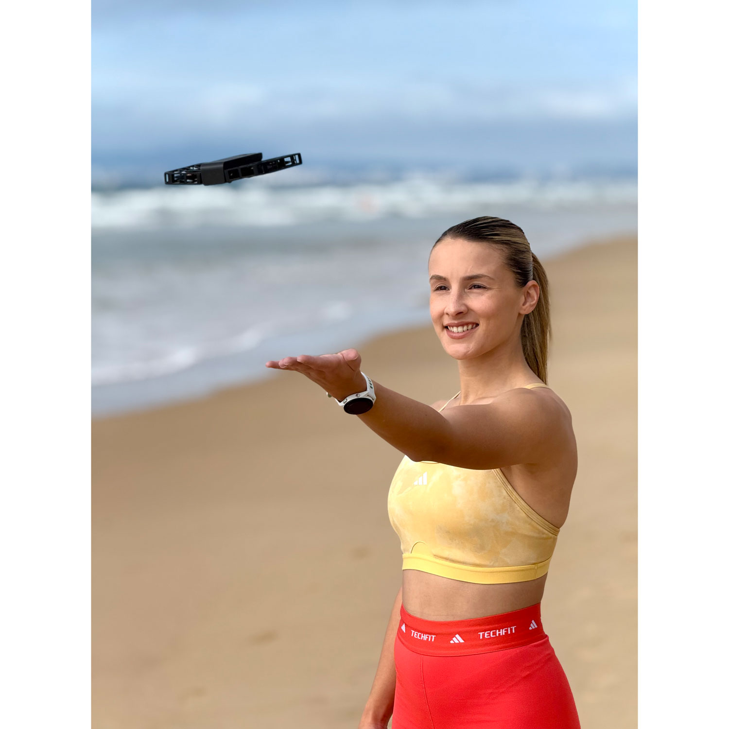 HoverAir X1 Quadcopter Drone Combo with Camera, Extra Battery & Charging Hub - Black