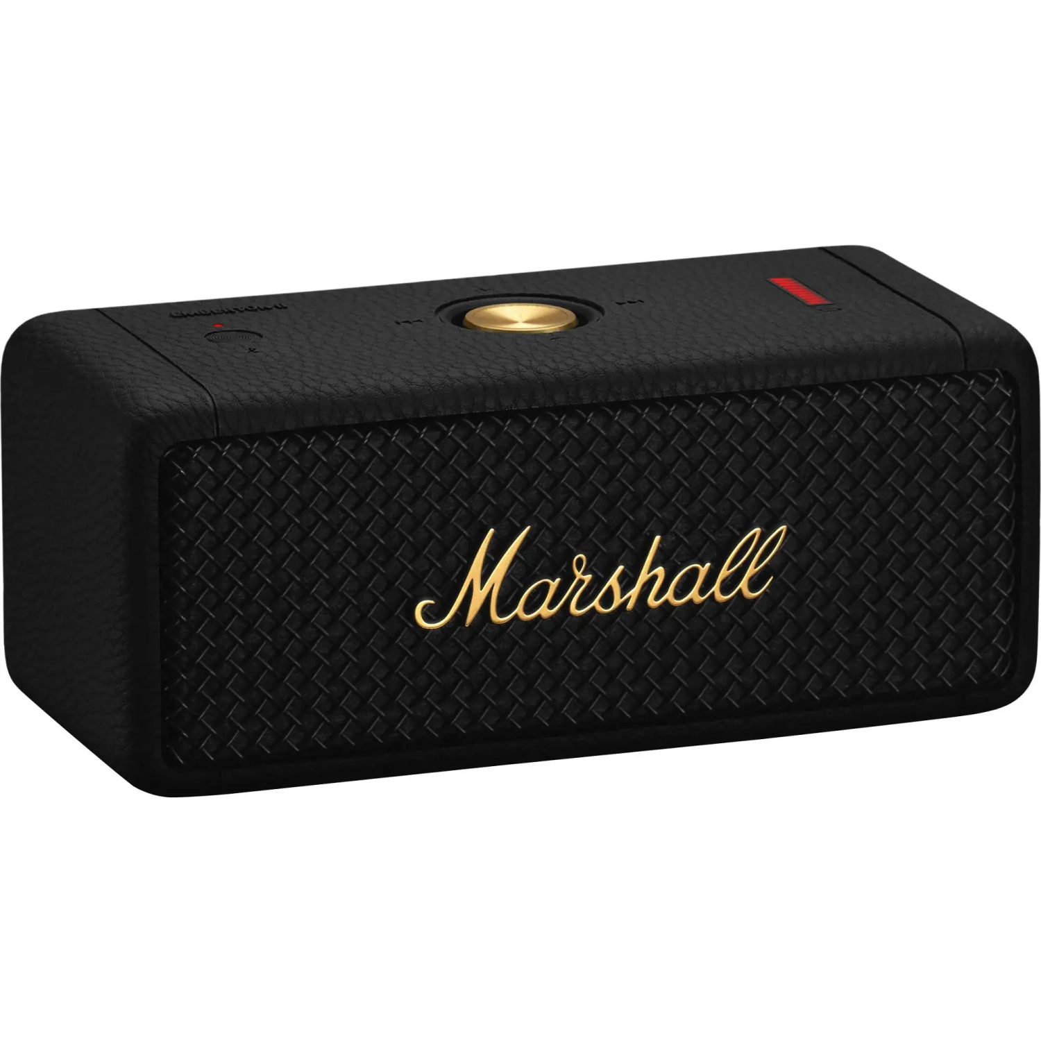 Remis à neuf - Haut-parleur portatif Bluetooth Emberton II de Marshall - Noir et laiton
