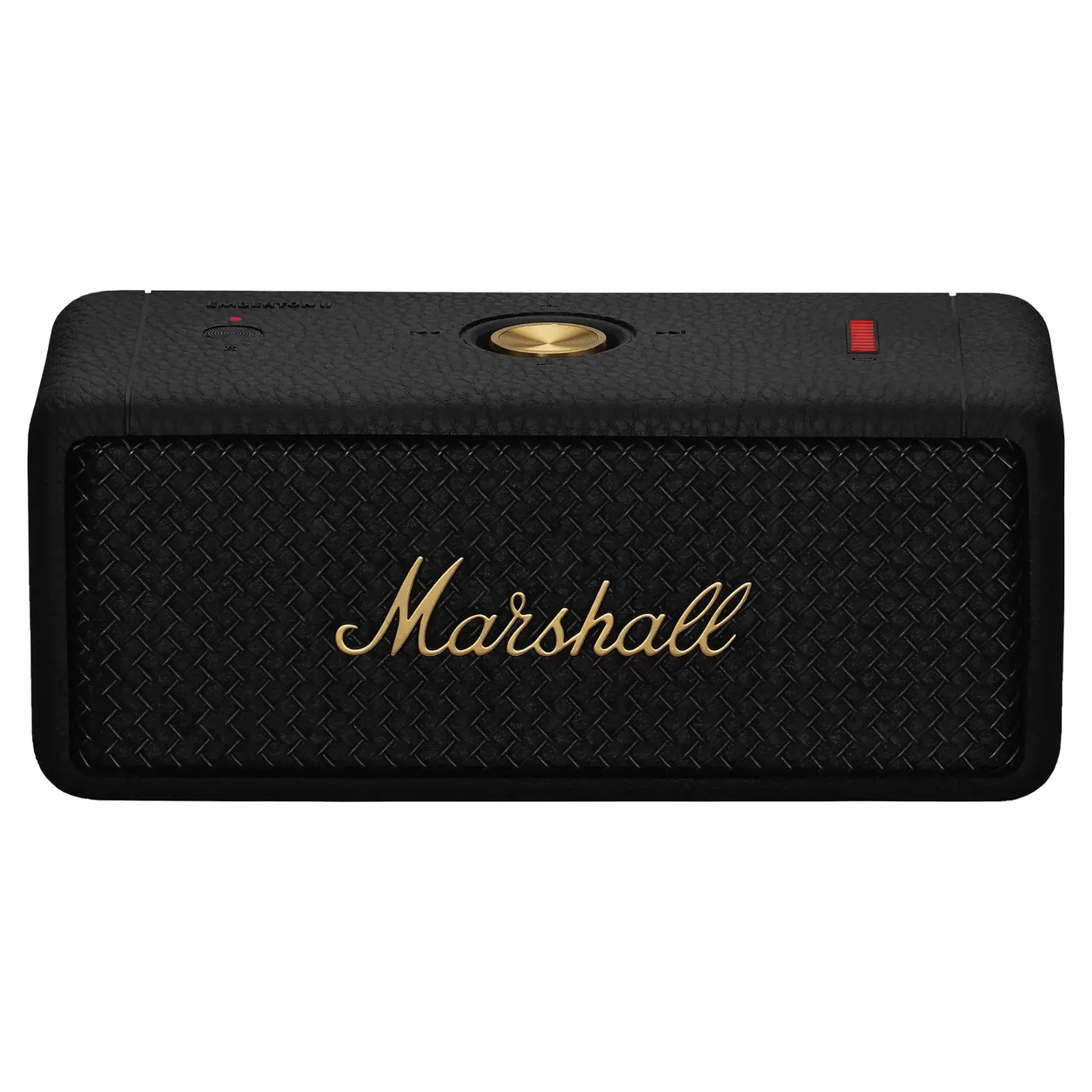 Remis à neuf - Haut-parleur portatif Bluetooth Emberton II de Marshall - Noir et laiton