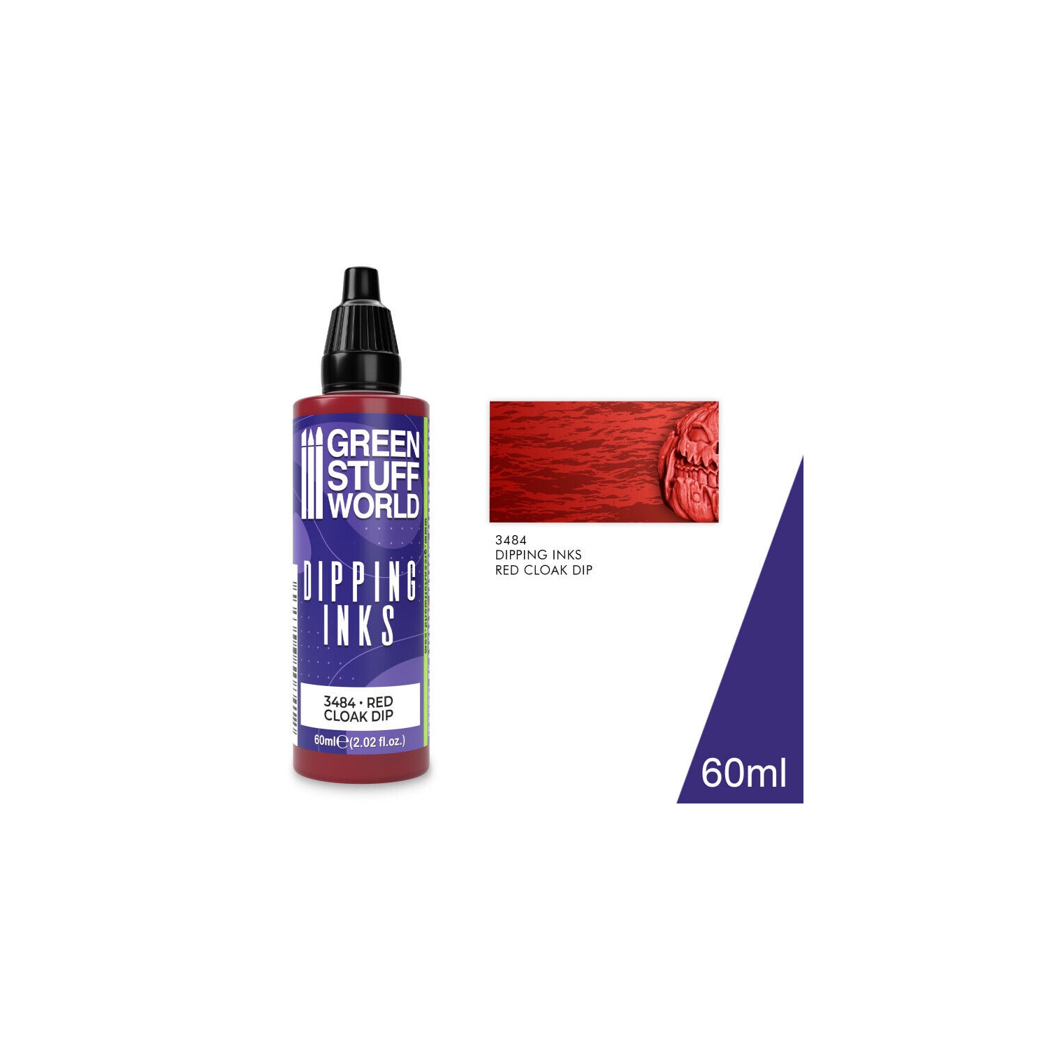Green Stuff World Dipping ink 60 ml - RED CLOAK DIP New