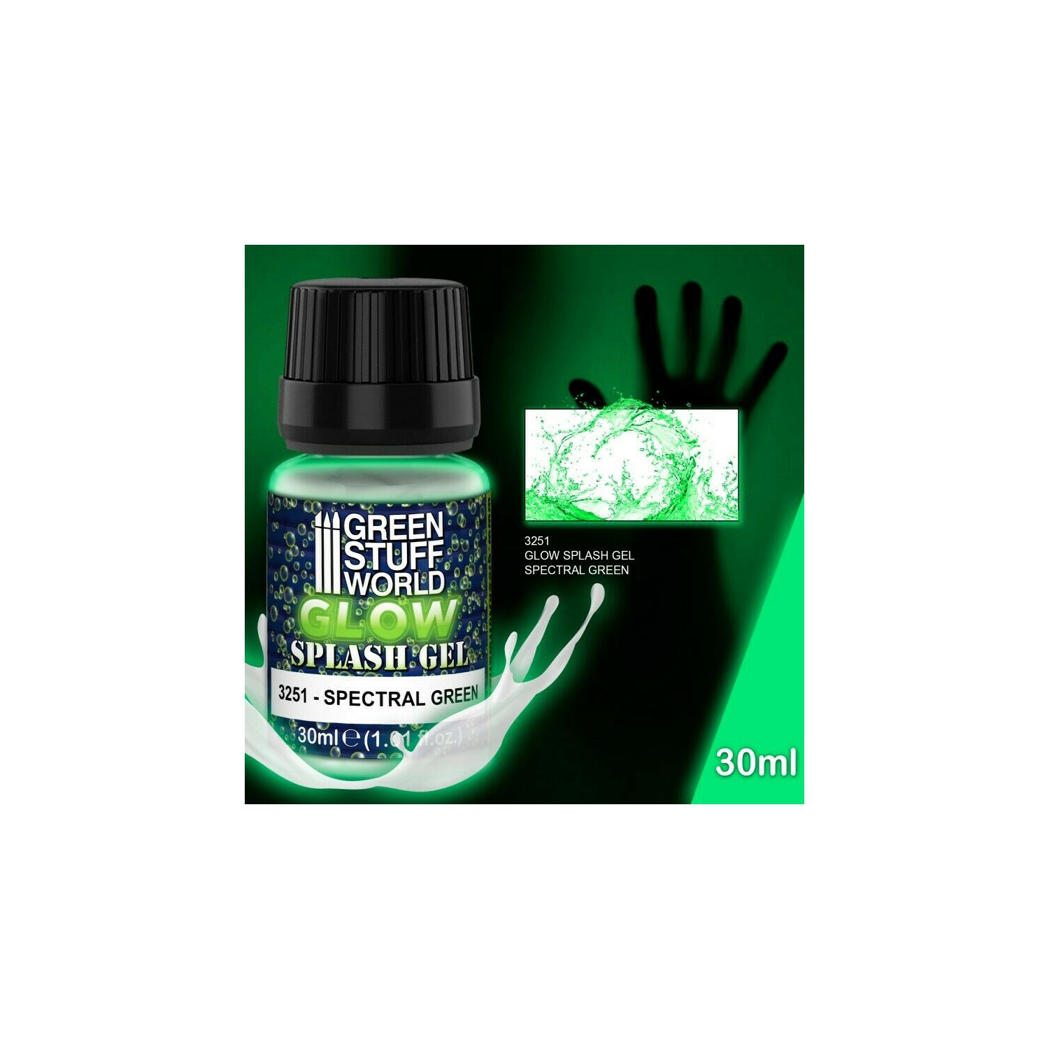 Green Stuff World Splash Gel - Vert spectral Nouveau