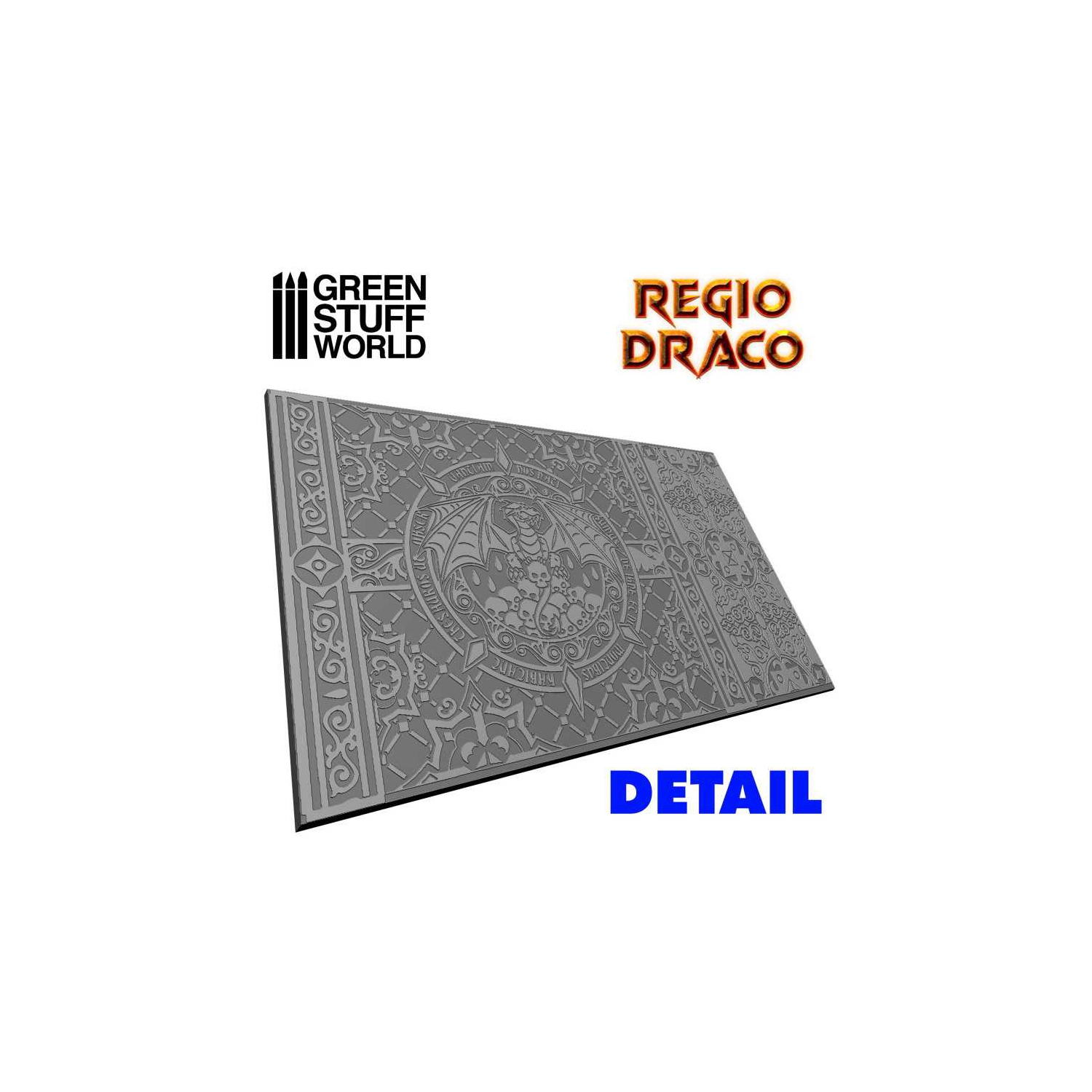 Green Stuff World Rolling Pin Regio Draco Nouveau