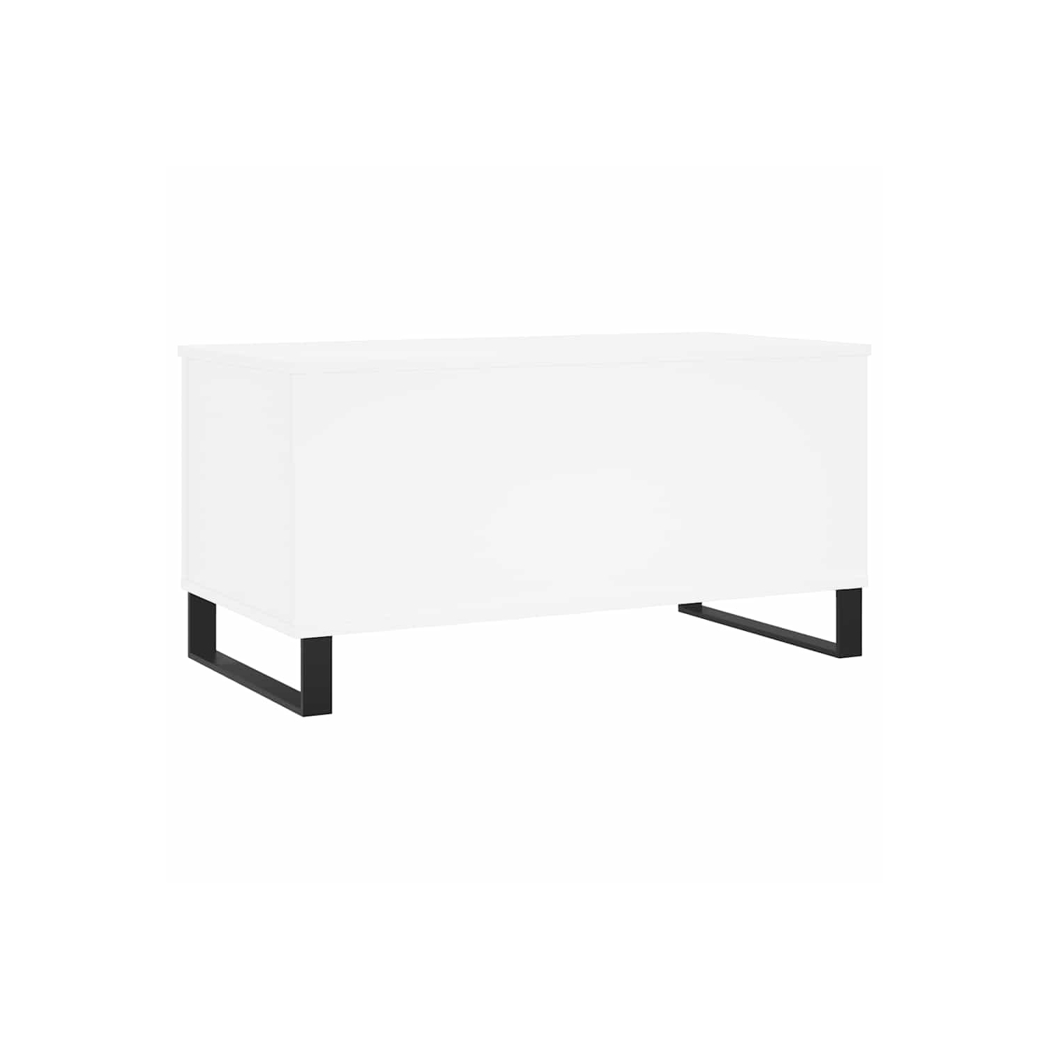 vidaXL Coffee Table White 90x44.5x45 cm Engineered Wood