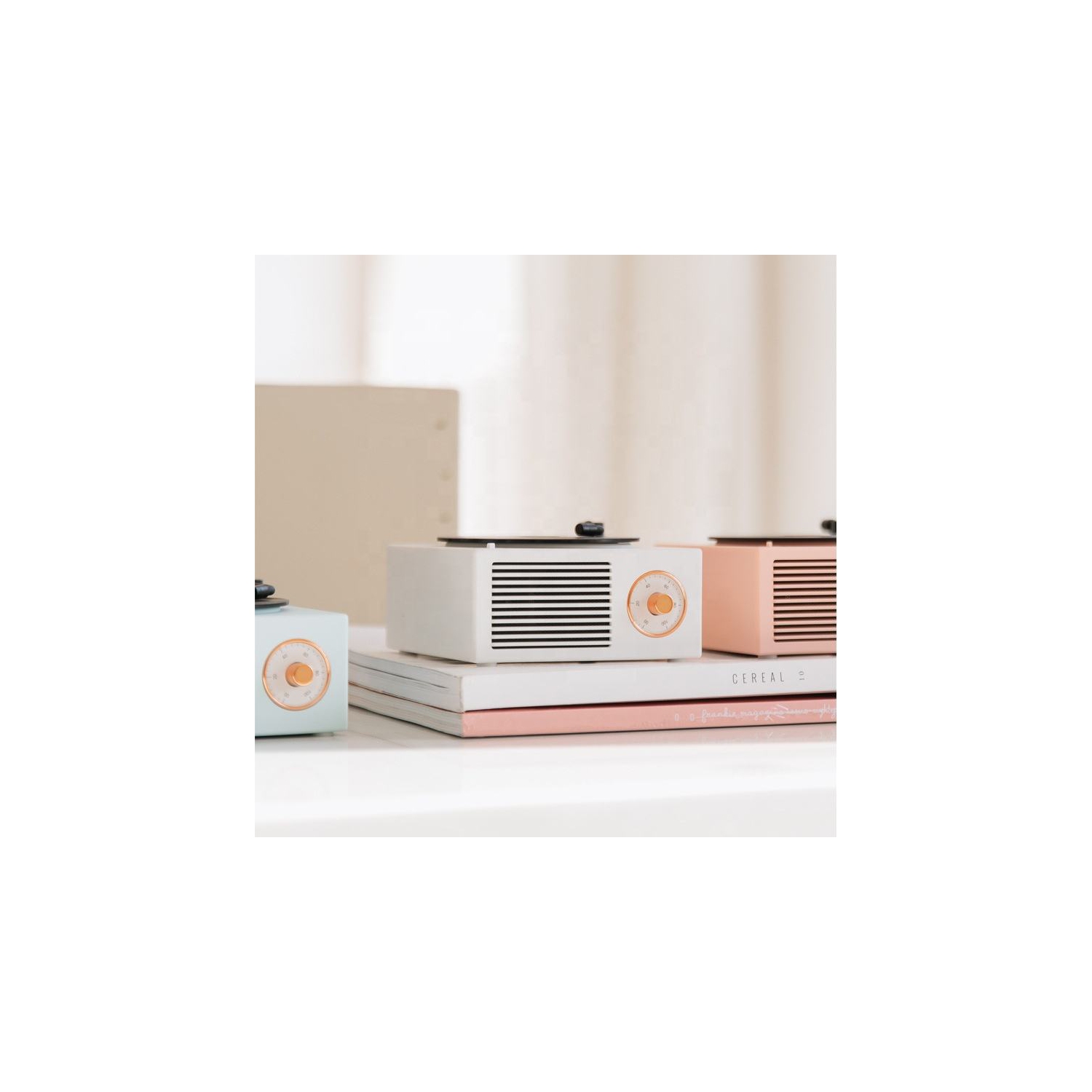 Haut-parleur Bluetooth rétro de style phonographe Haut-parleur Bluetooth rétro Haut-parleur de colle noire Cadeau pour filles Volume fort