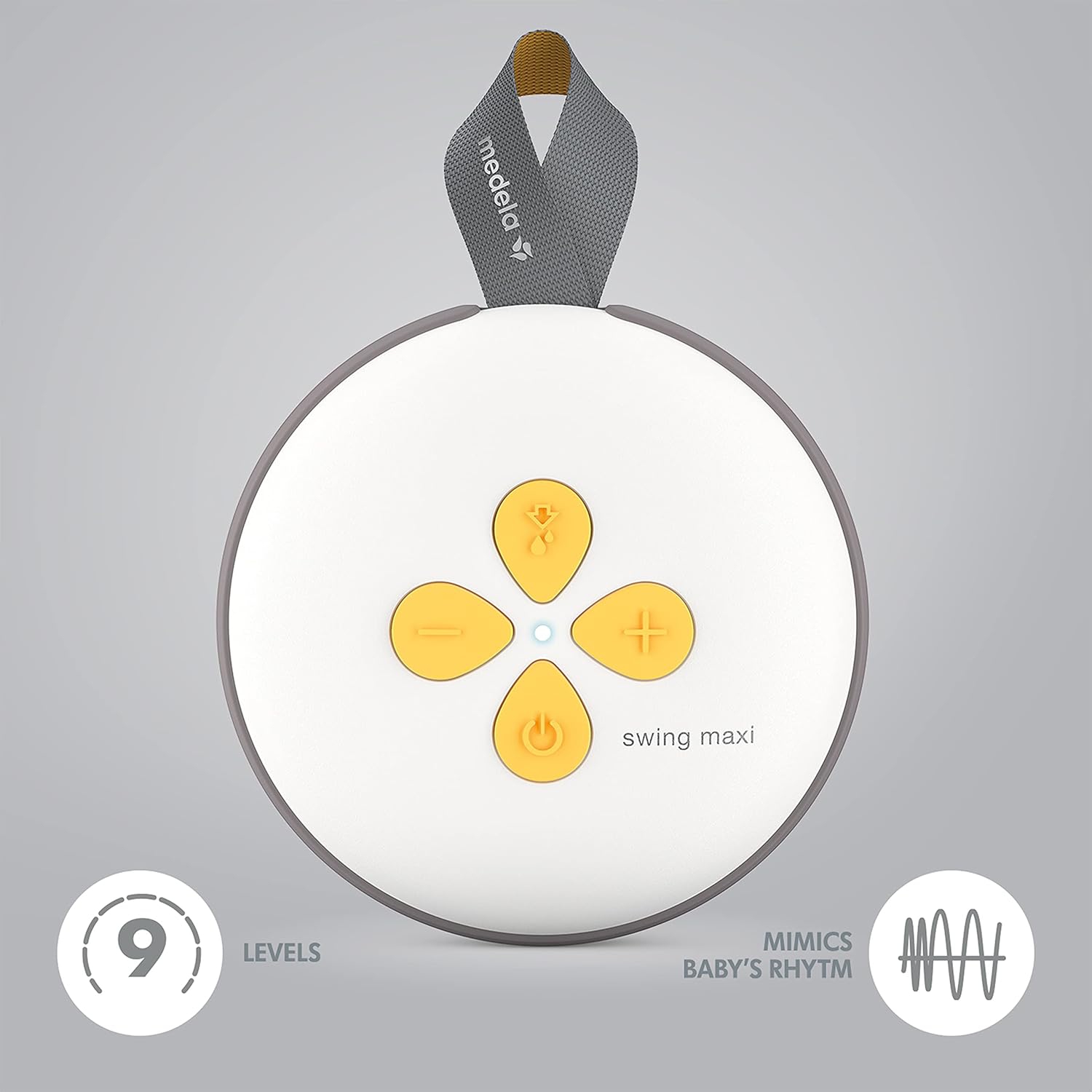 Medela Breast Pump | Swing Maxi Double Electric | Portable Breast Pump | USB-C Rechargeable | Bluetooth | Closed System