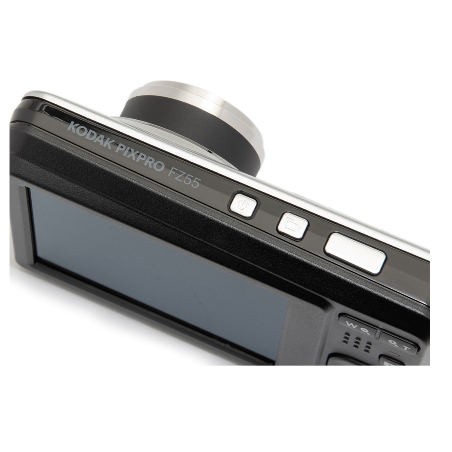 Appareil photo numérique PIXPRO FZ55-SLV 16&nbsp;Mpx de KODAK Zoom optique 5X 28&nbsp;mm Vidéo grand-angle HD intégrale 1080p 2,7&nbsp;po LCD avec