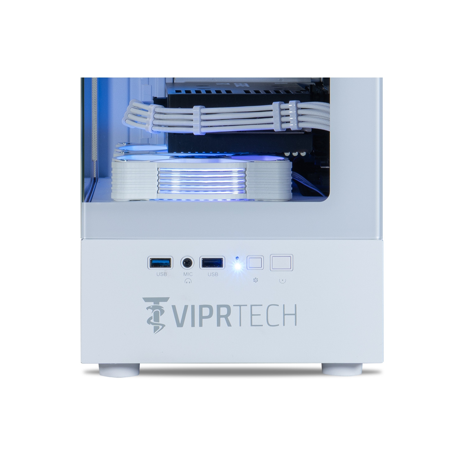 ViprTech Reaper 2.0 Liquid-Cooled PC - AMD Ryzen 7 8700F, RTX 5060 Ti 8GB, 16GB DDR5, 1TB NVMe SSD, VR-Ready, Streaming, Win 11, Gaming Desktop